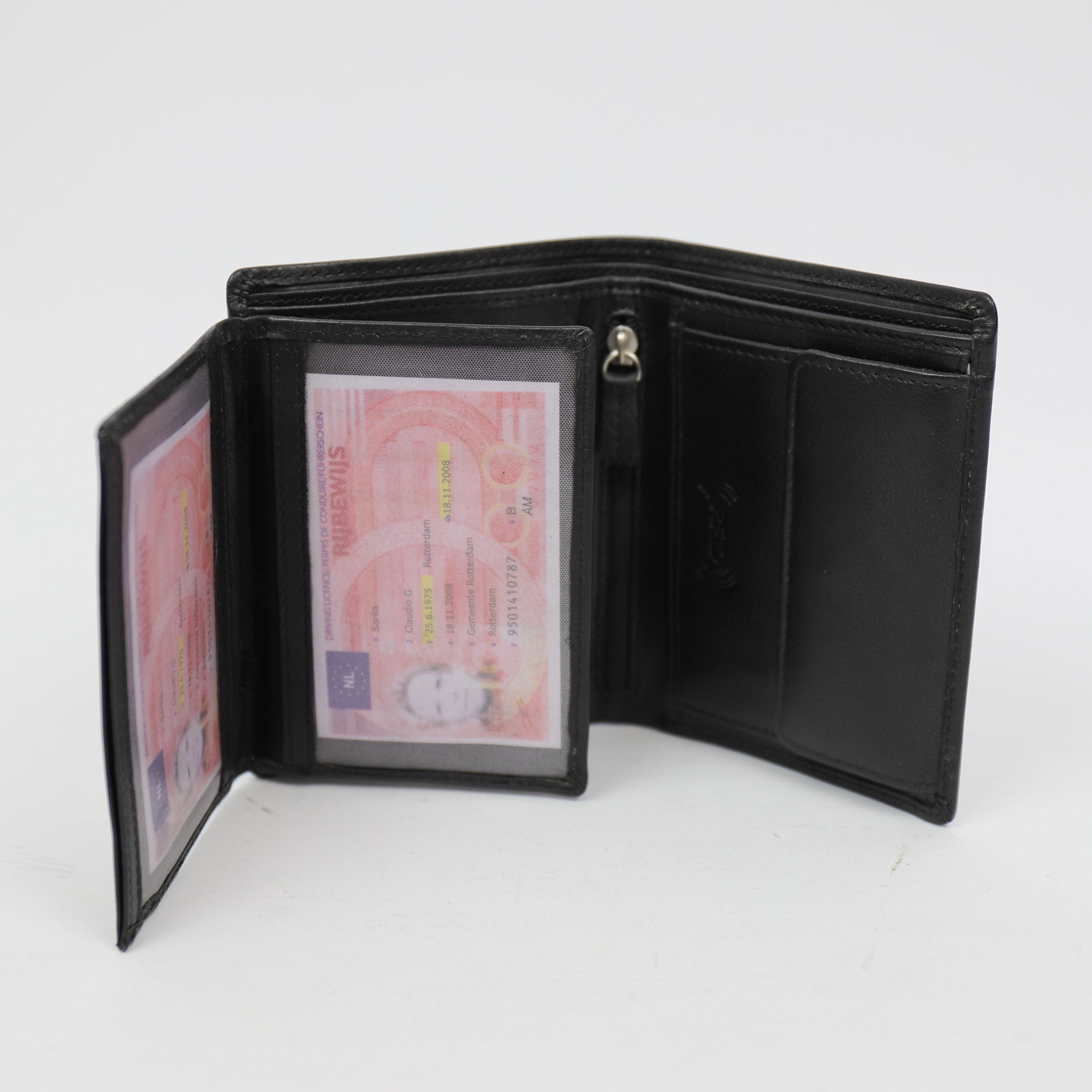 Billfold 'Klaas' zwart