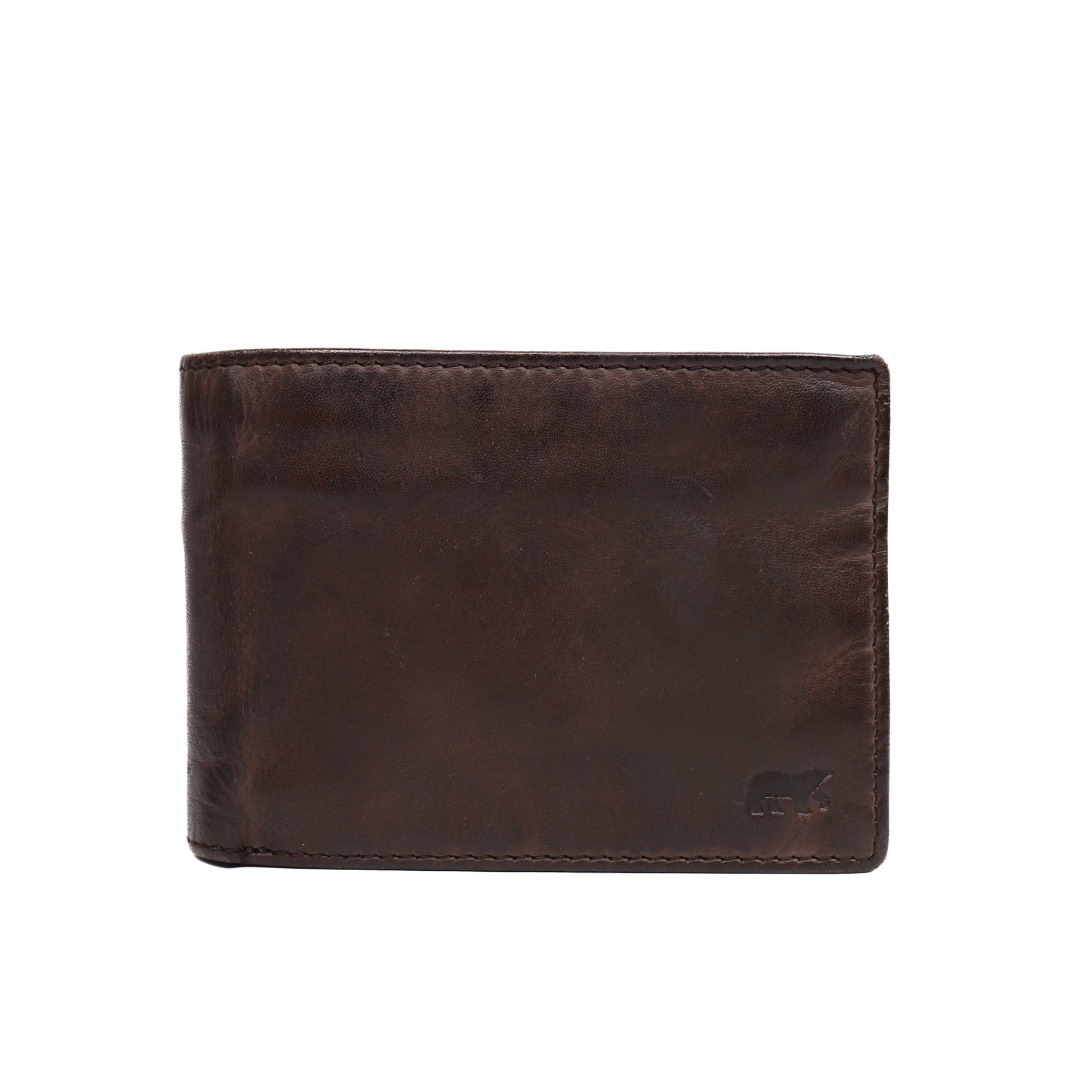 Billfold 'Joep' dark brown