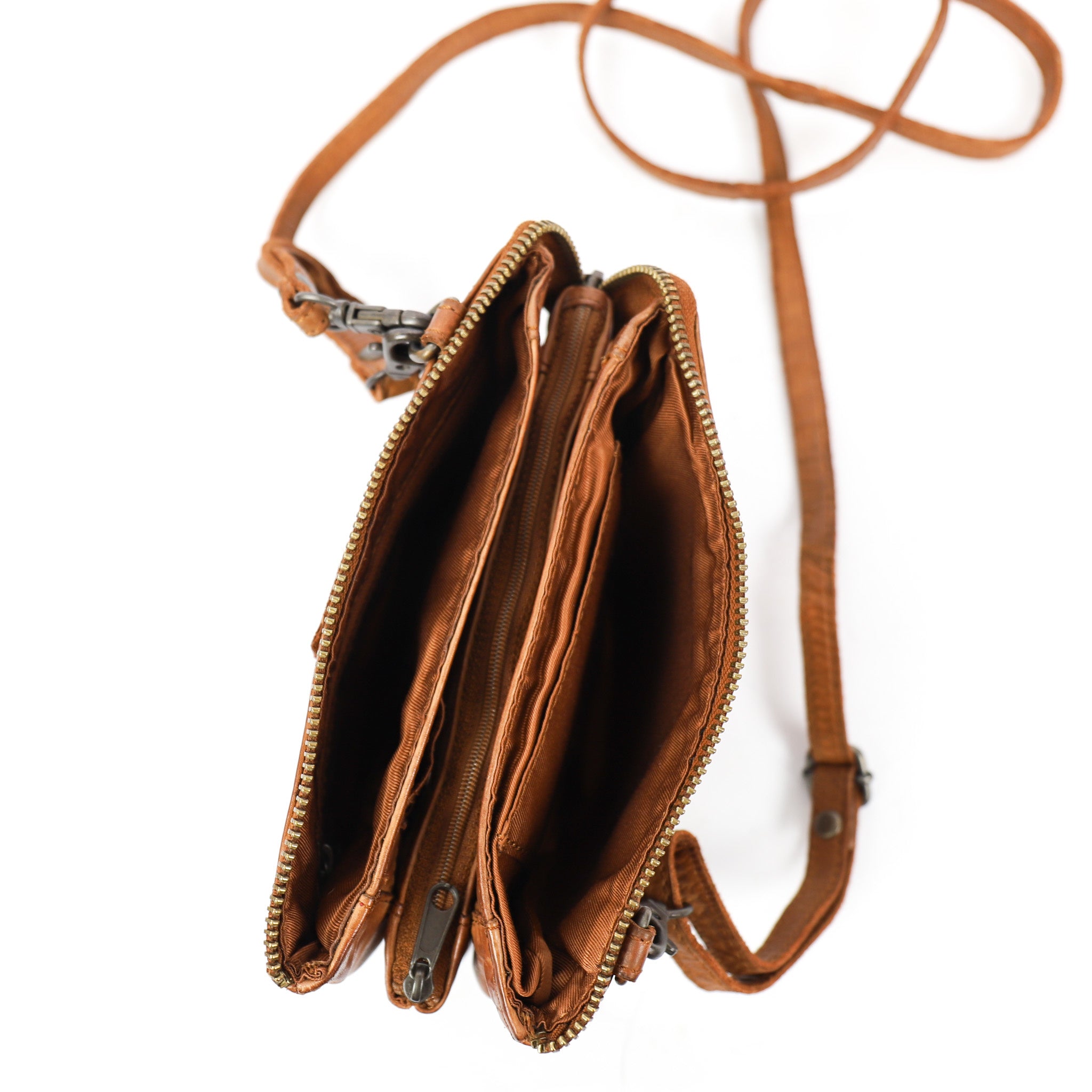 Wallet bag 'Umi' cognac - CL 36799