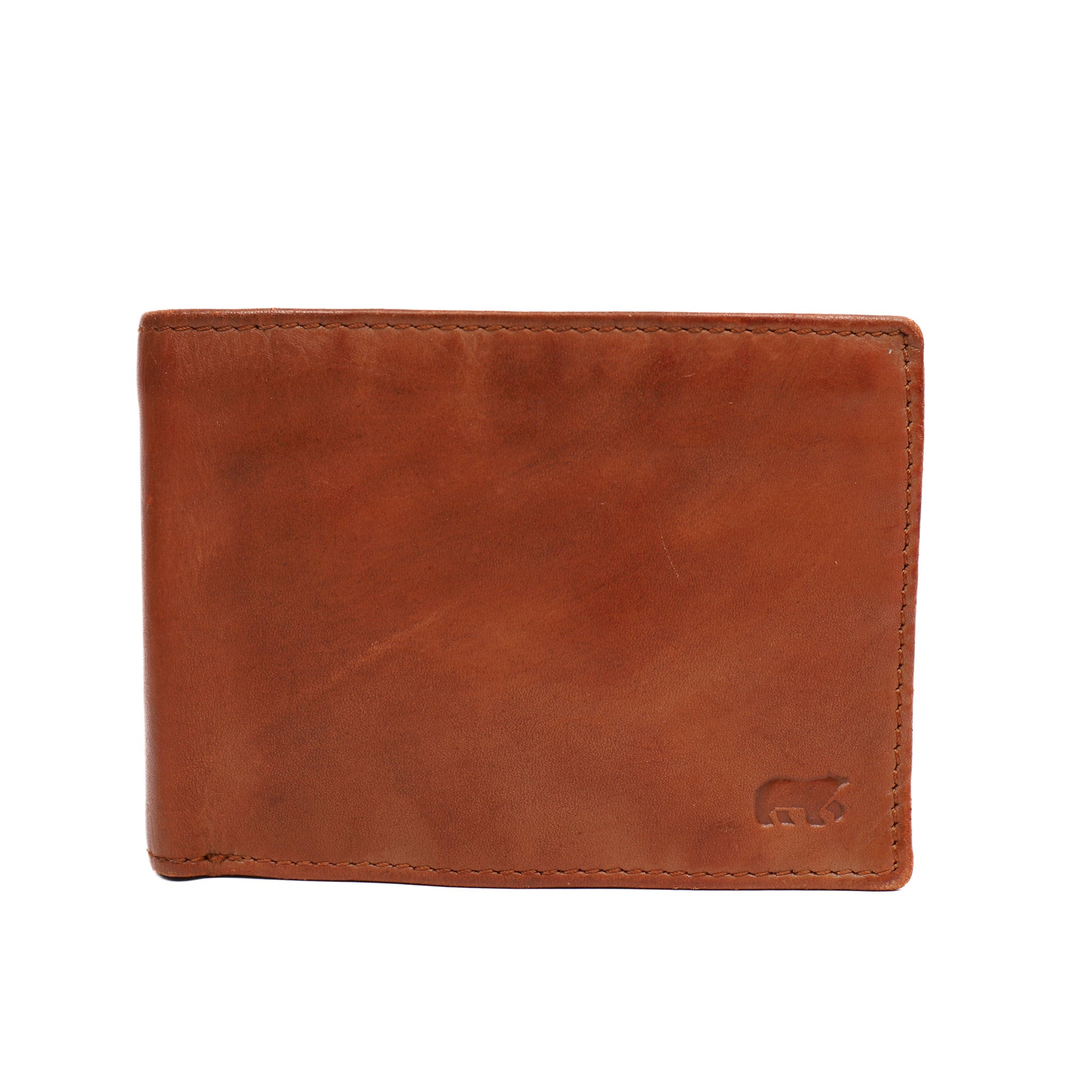 Herenportemonnee/billfold 'Joep' cognac