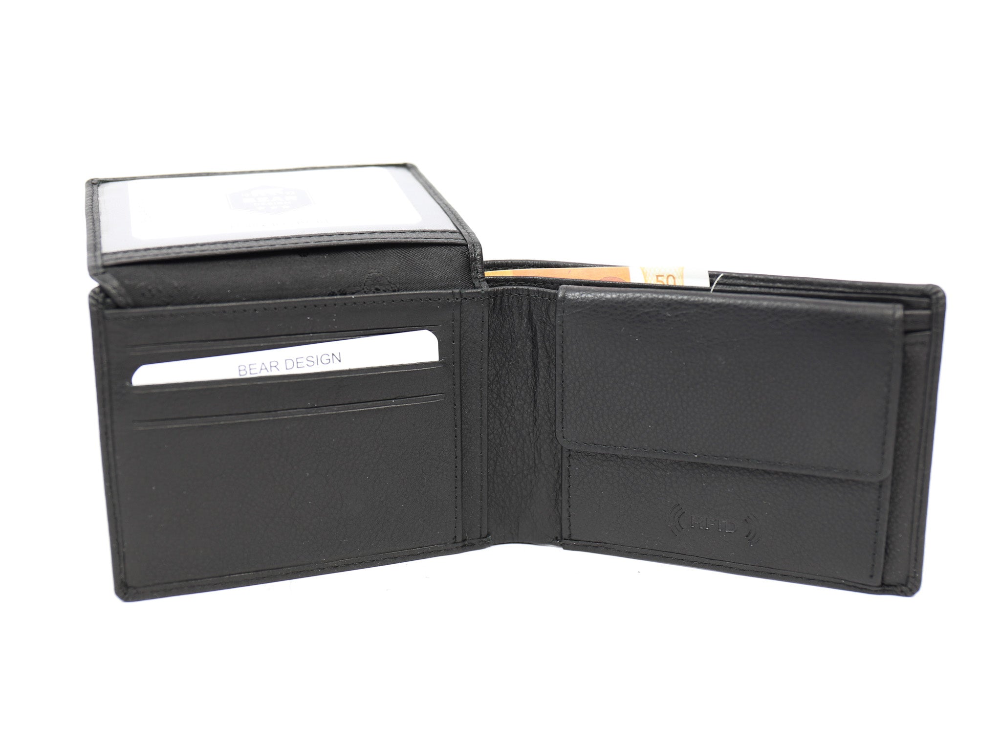 Billfold 'Joep' zwart