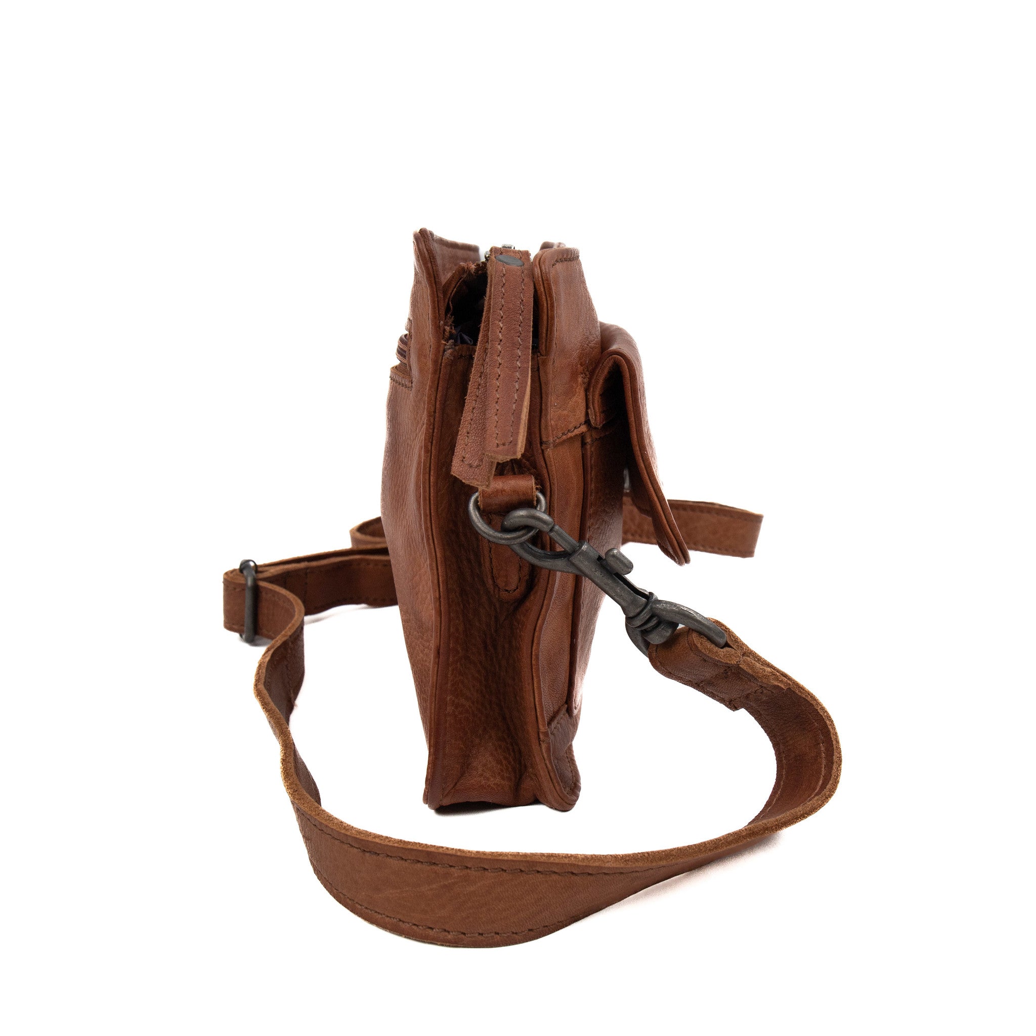 Schoudertasje 'Cil' cognac - CP 2339