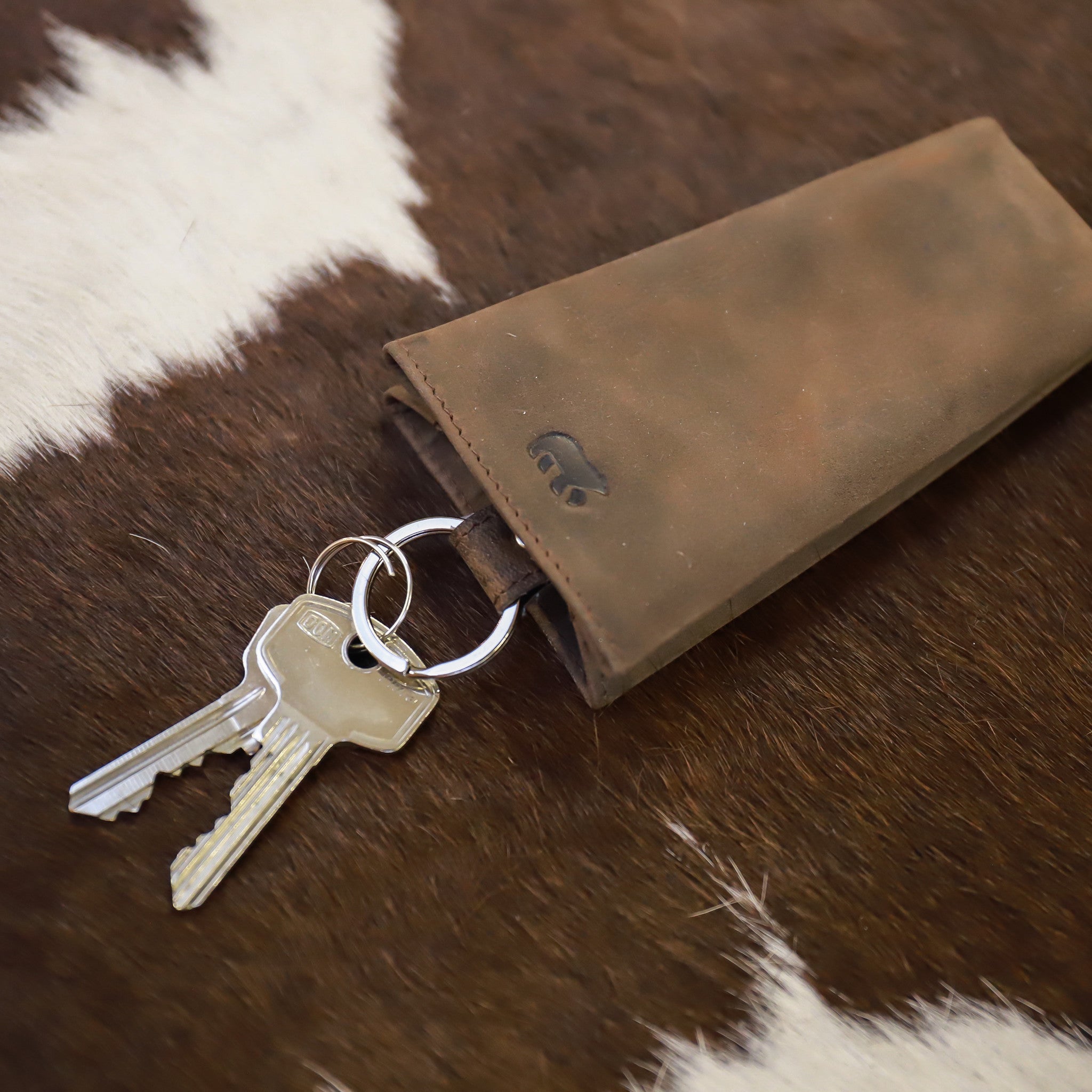 Clock key ring 'Pablo' black - FR 7791