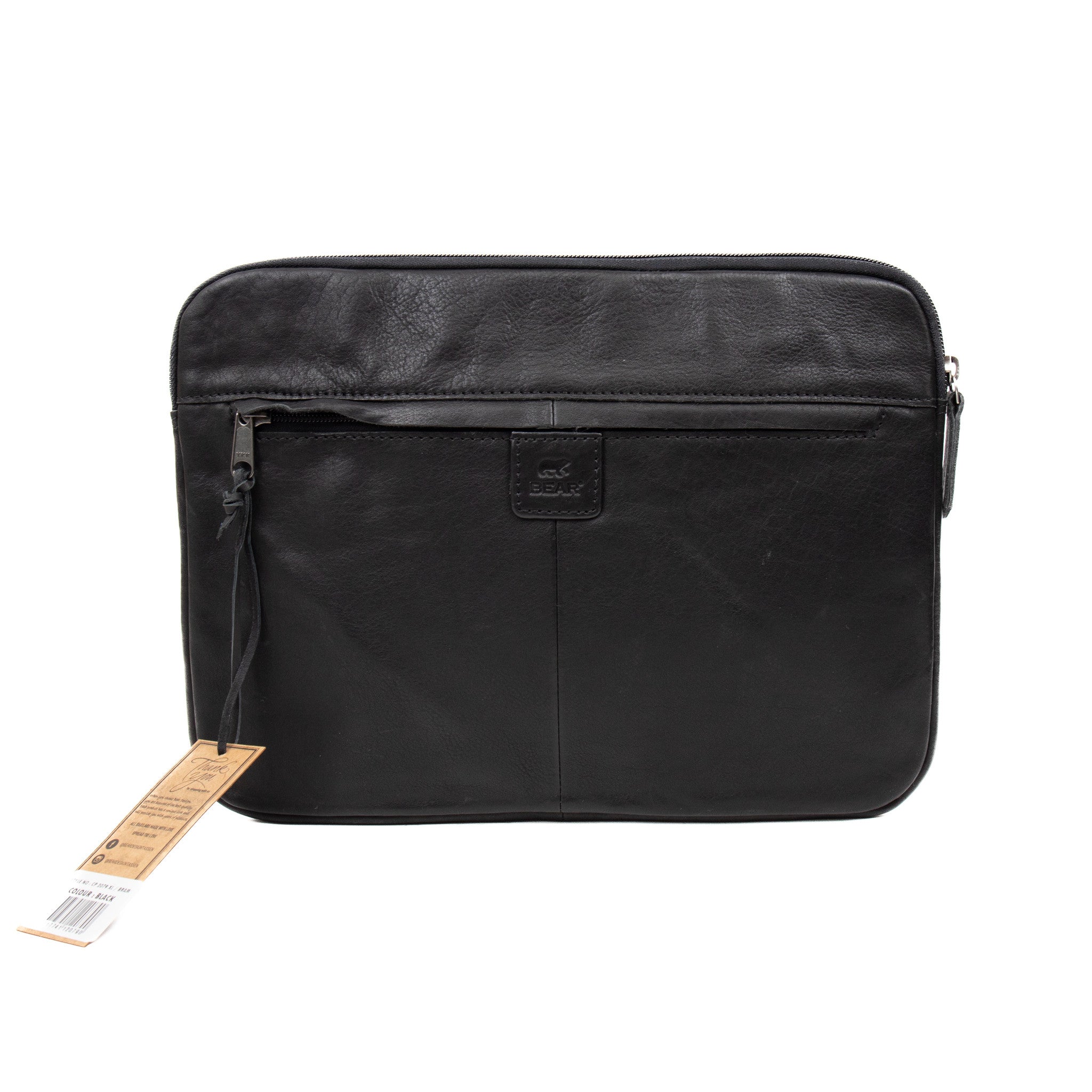 Laptop sleeve 'Marty' M zwart - CP 2079