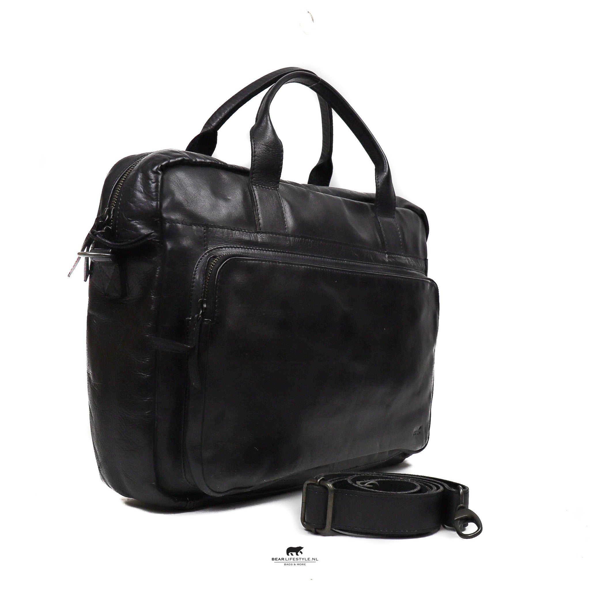 Laptoptas 'Dani' zwart