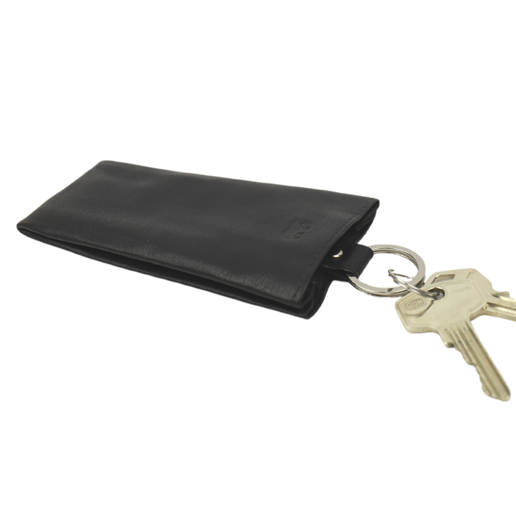 Clock key ring 'Pablo' black