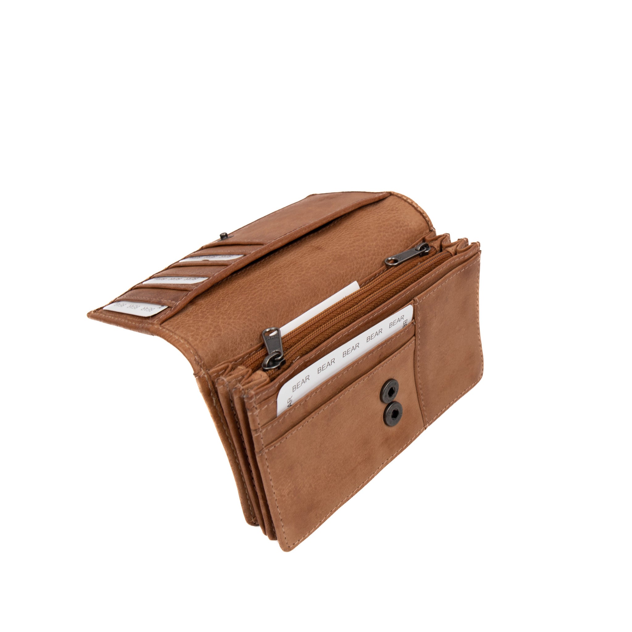Wrap wallet 'Brigitte' taupe - CP 6700