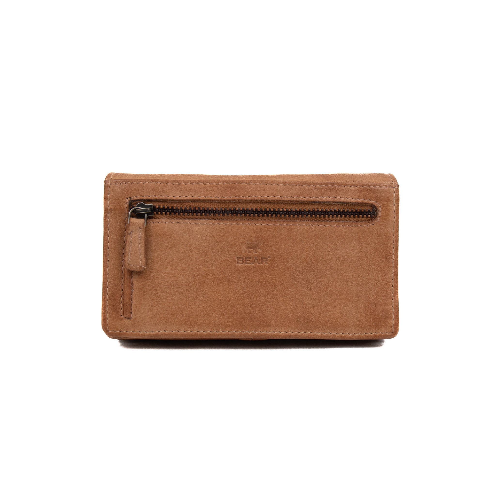 Wrap wallet 'Brigitte' taupe - CP 6700