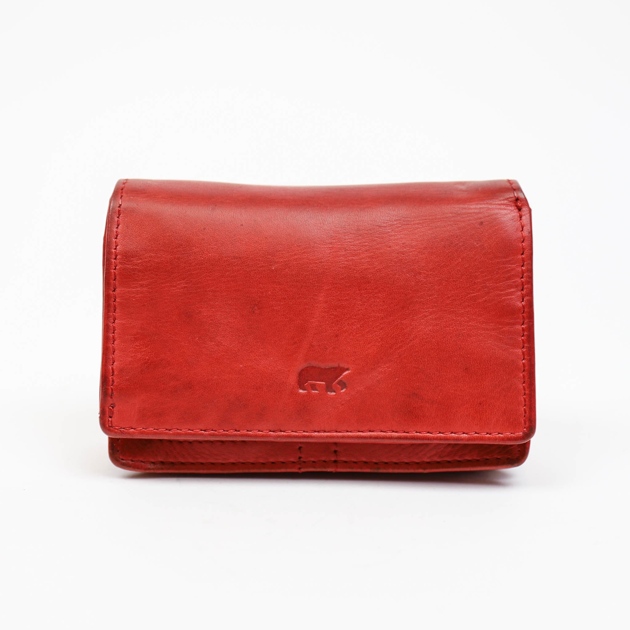 Overslag portemonnee 'Nina' rood