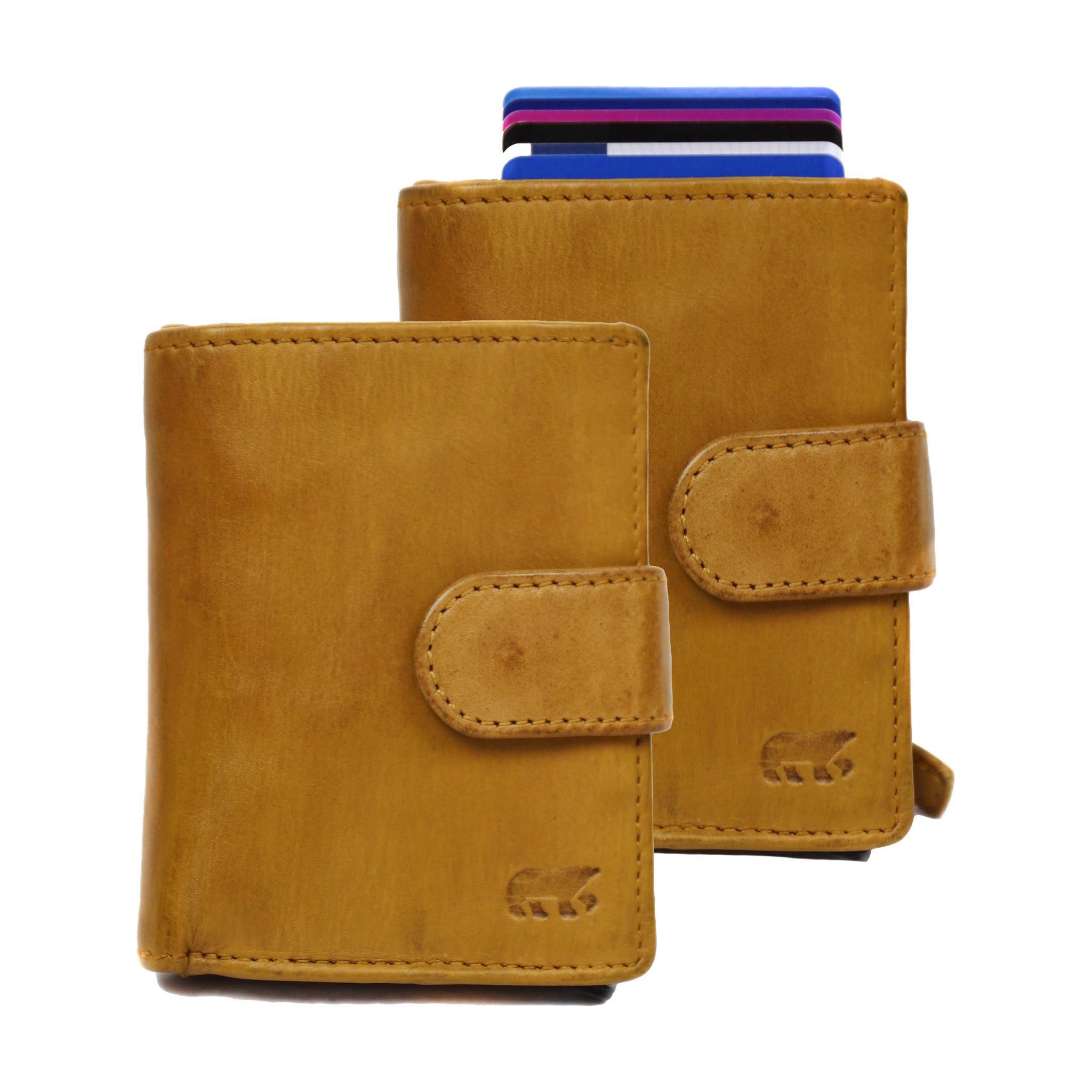 Card holder 'Kris' yellow - CL 15253