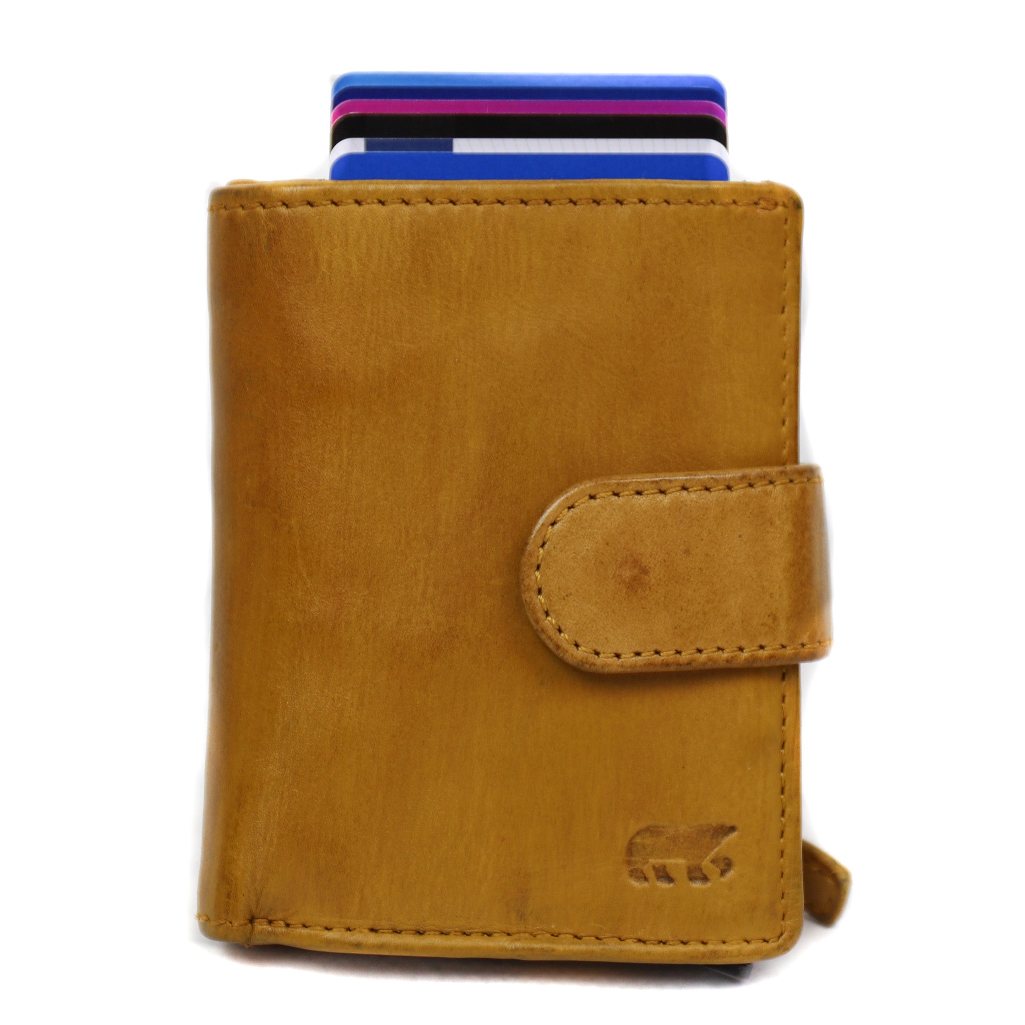 Card holder 'Kris' yellow - CL 15253