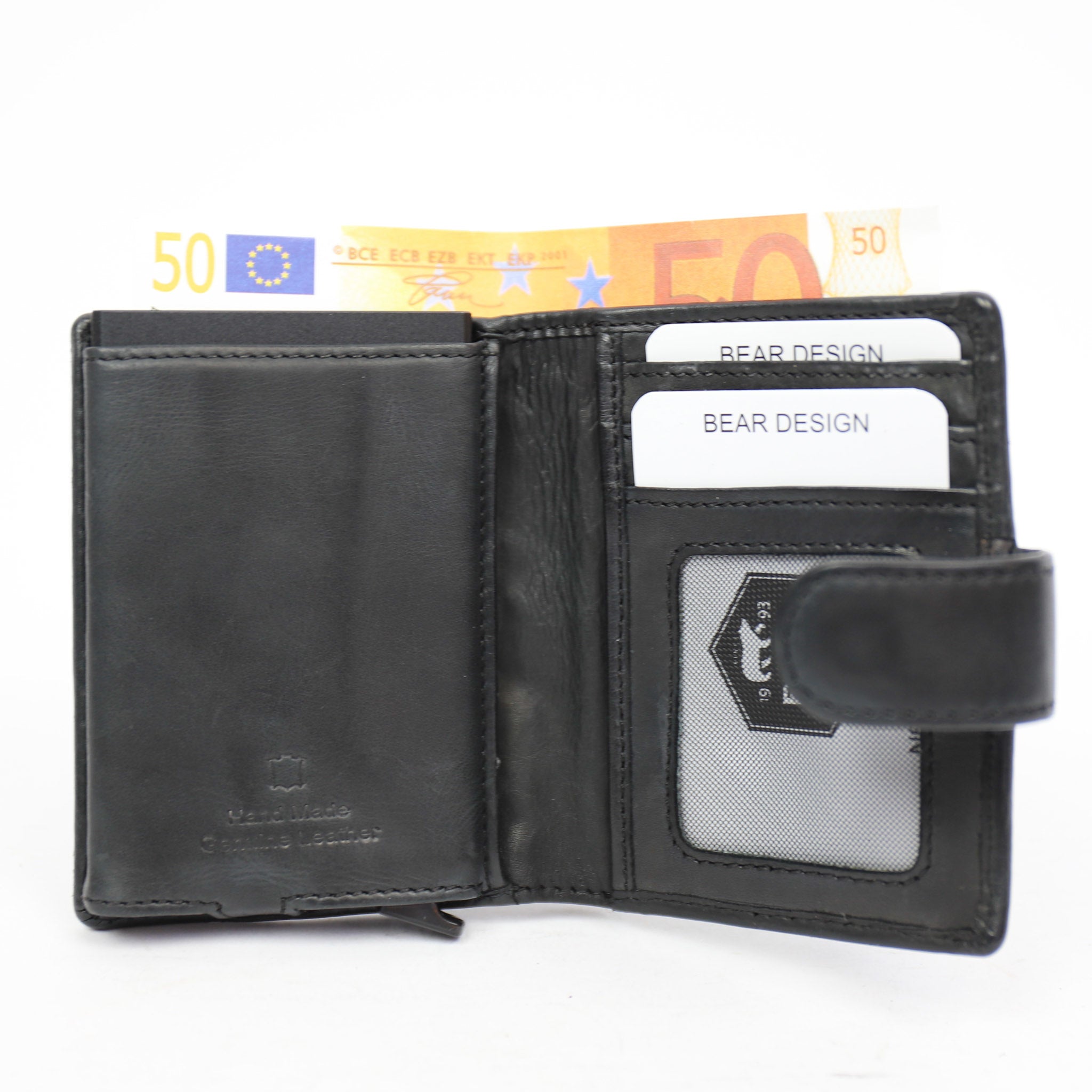Card holder 'Kris' black - CL 15253