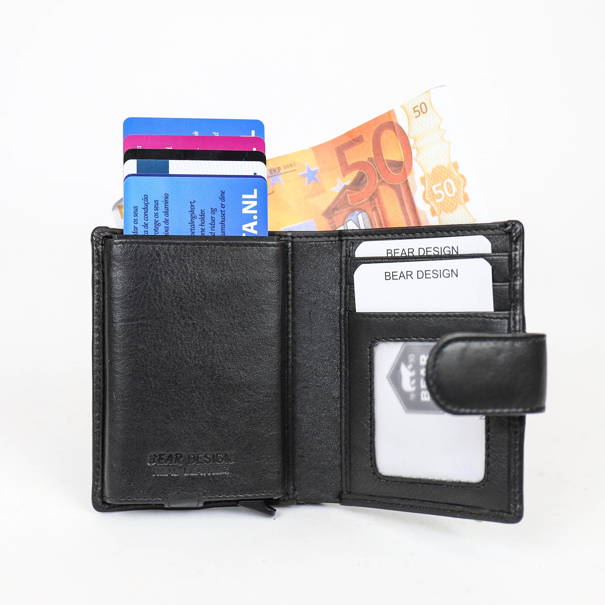 Card holder 'Kris' black - FR 15253