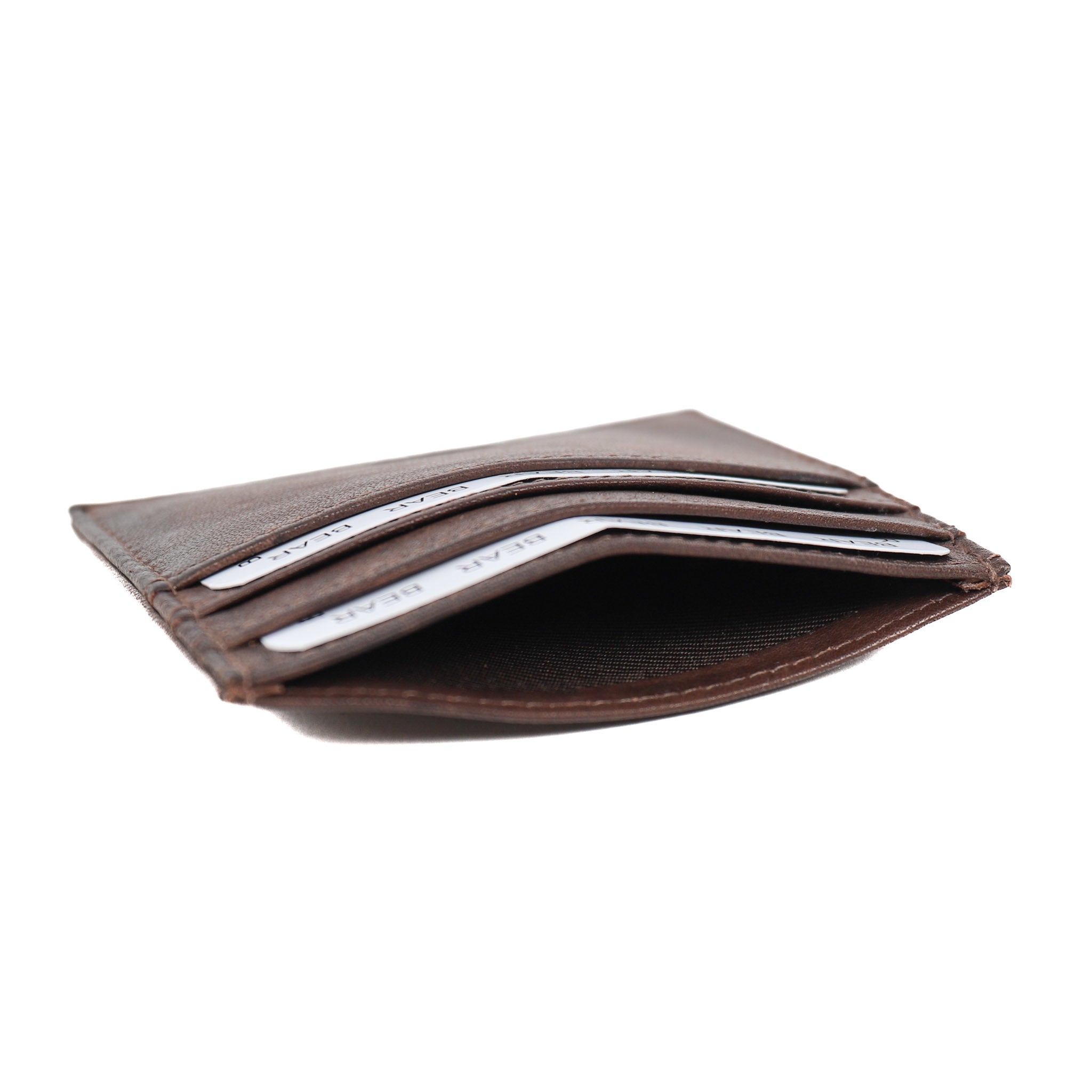 Card holder 'Maikel' dark brown - CP 5053