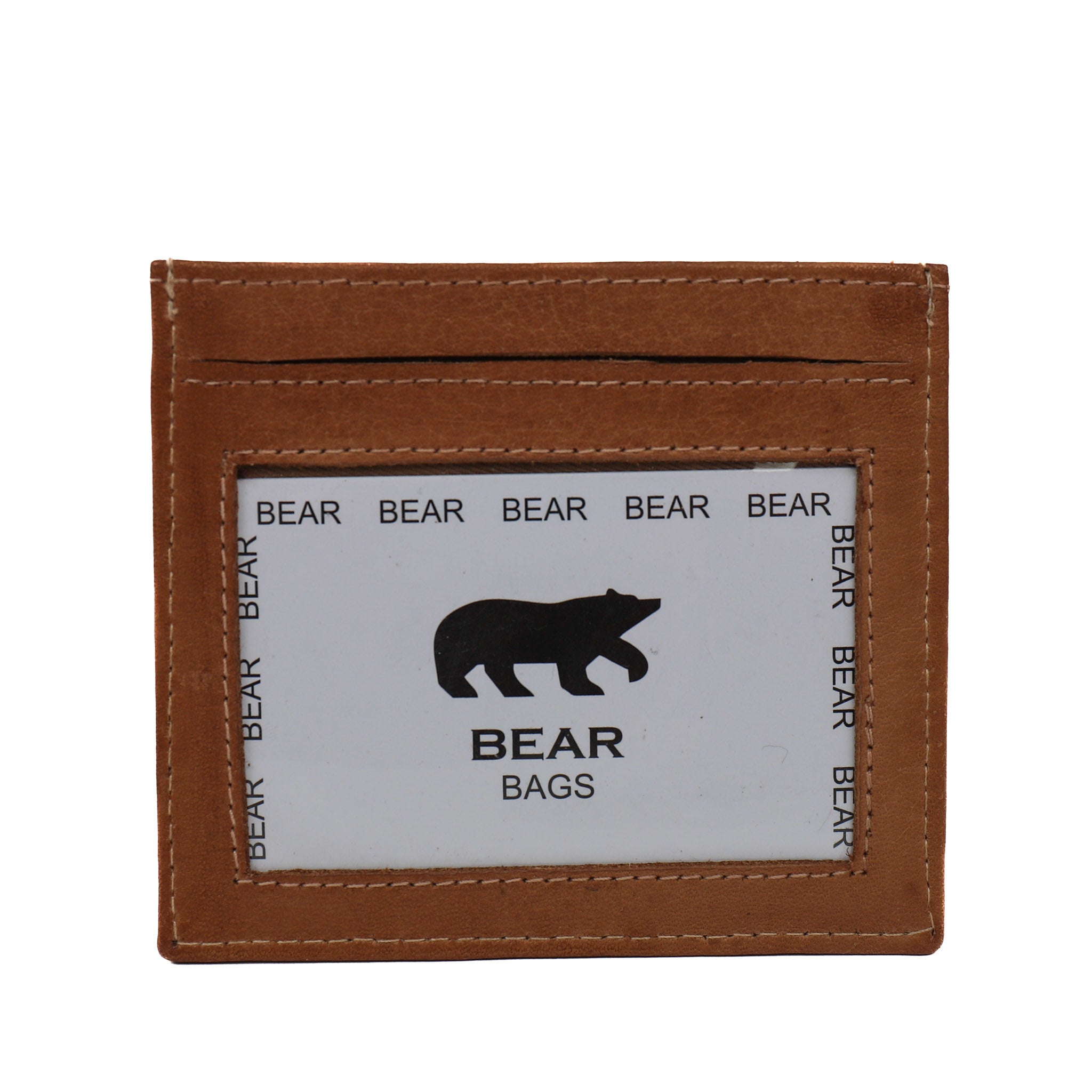 Card holder 'Maikel' taupe - CP 5053