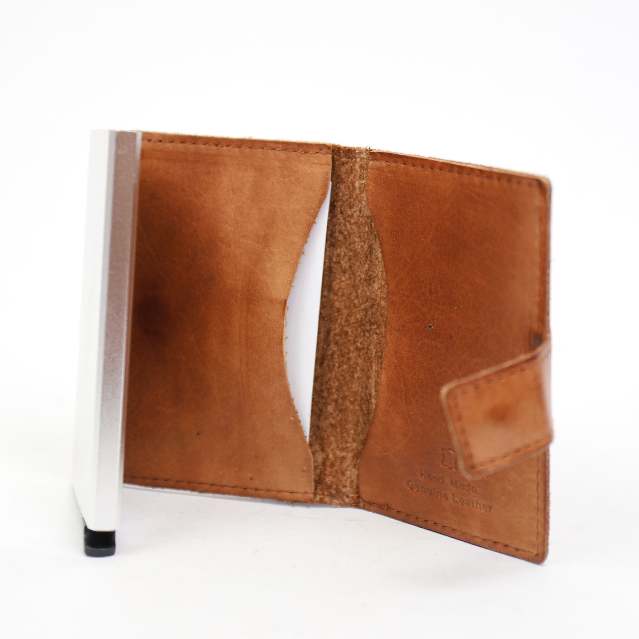 Card holder 'Pip' cognac - CL 15254
