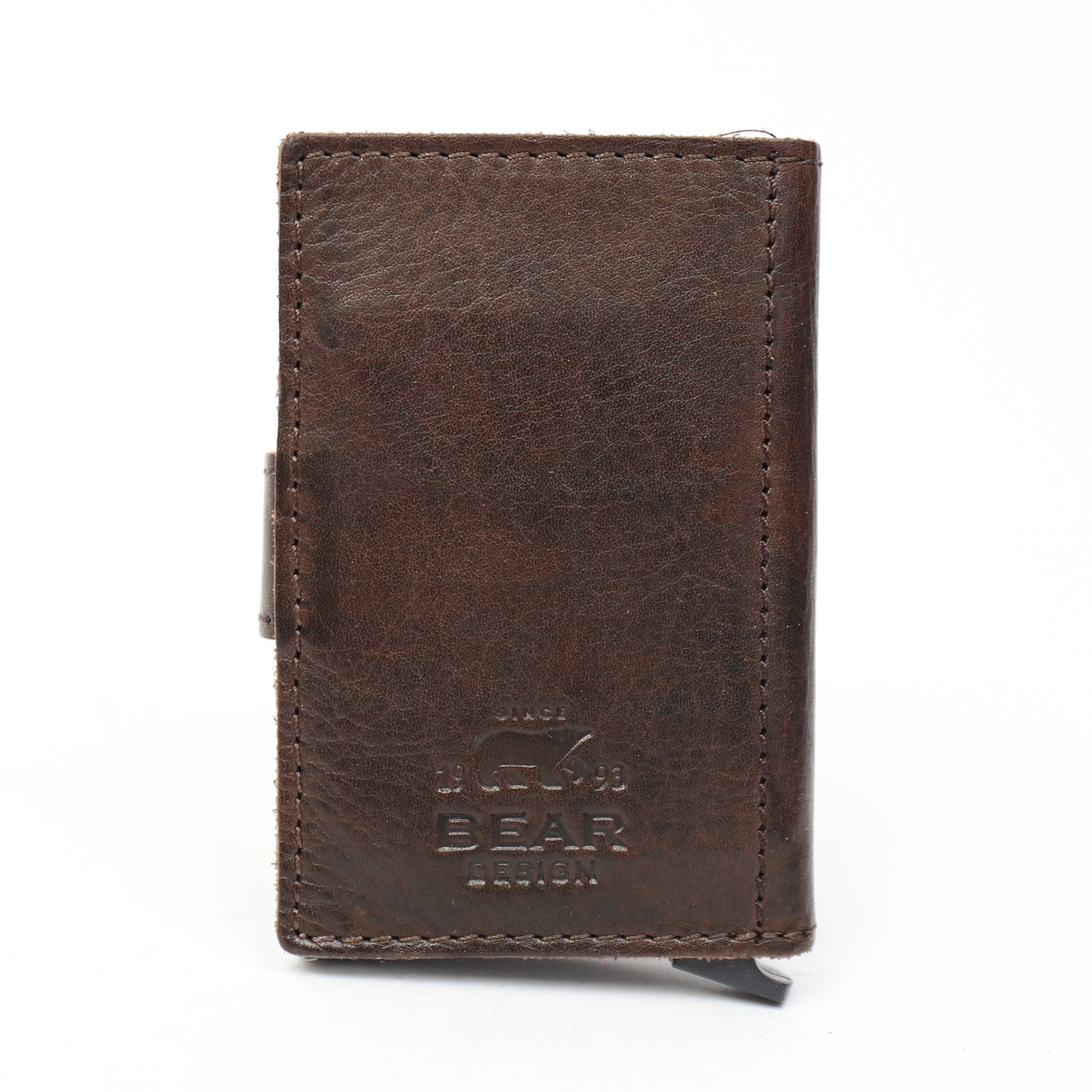 Card holder 'Pip' dark brown