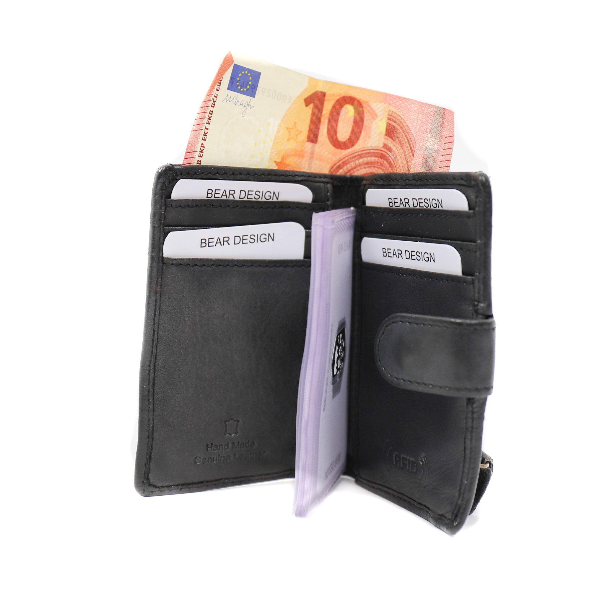 Card folder 'Vic' black