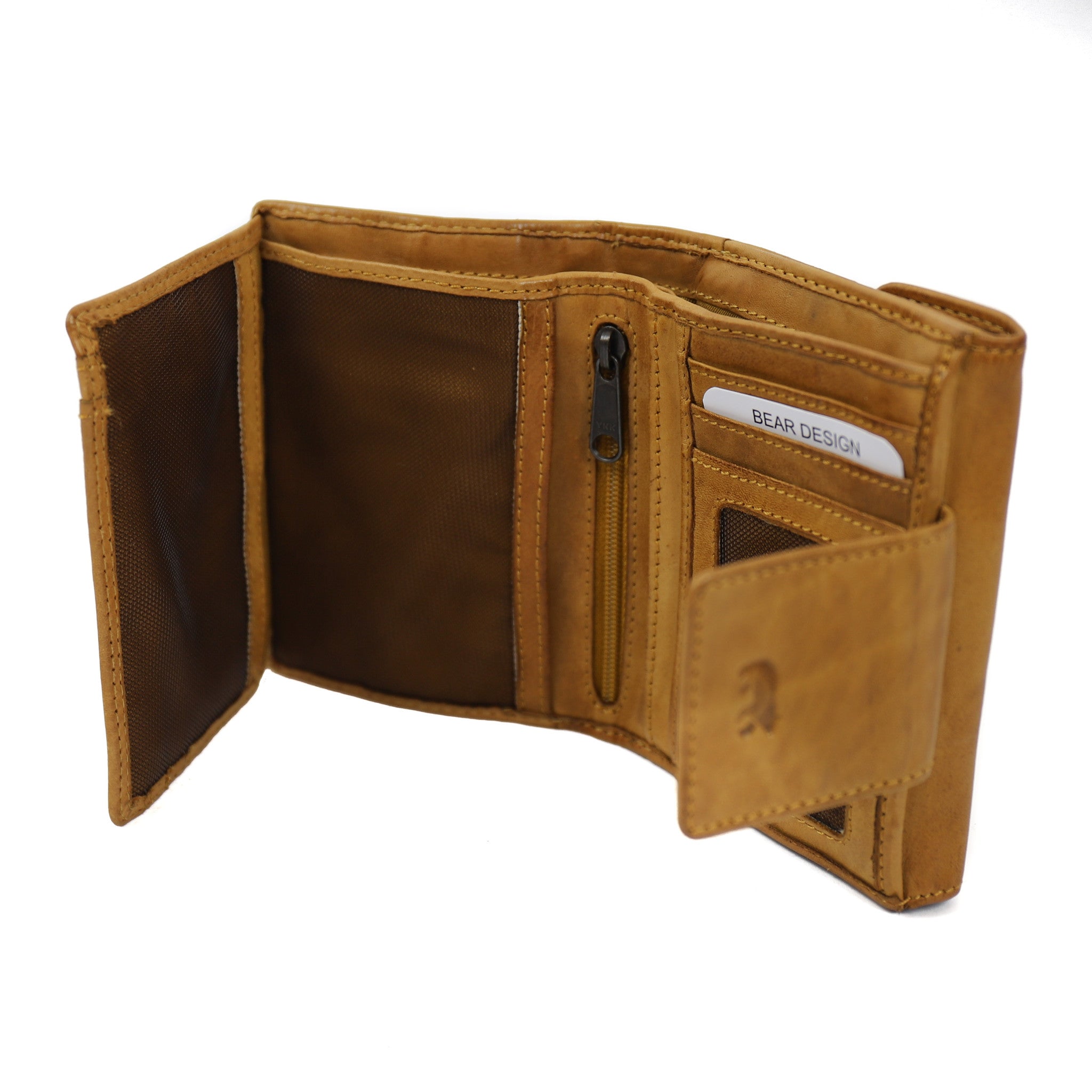 Wallet 'Jill' ochre yellow