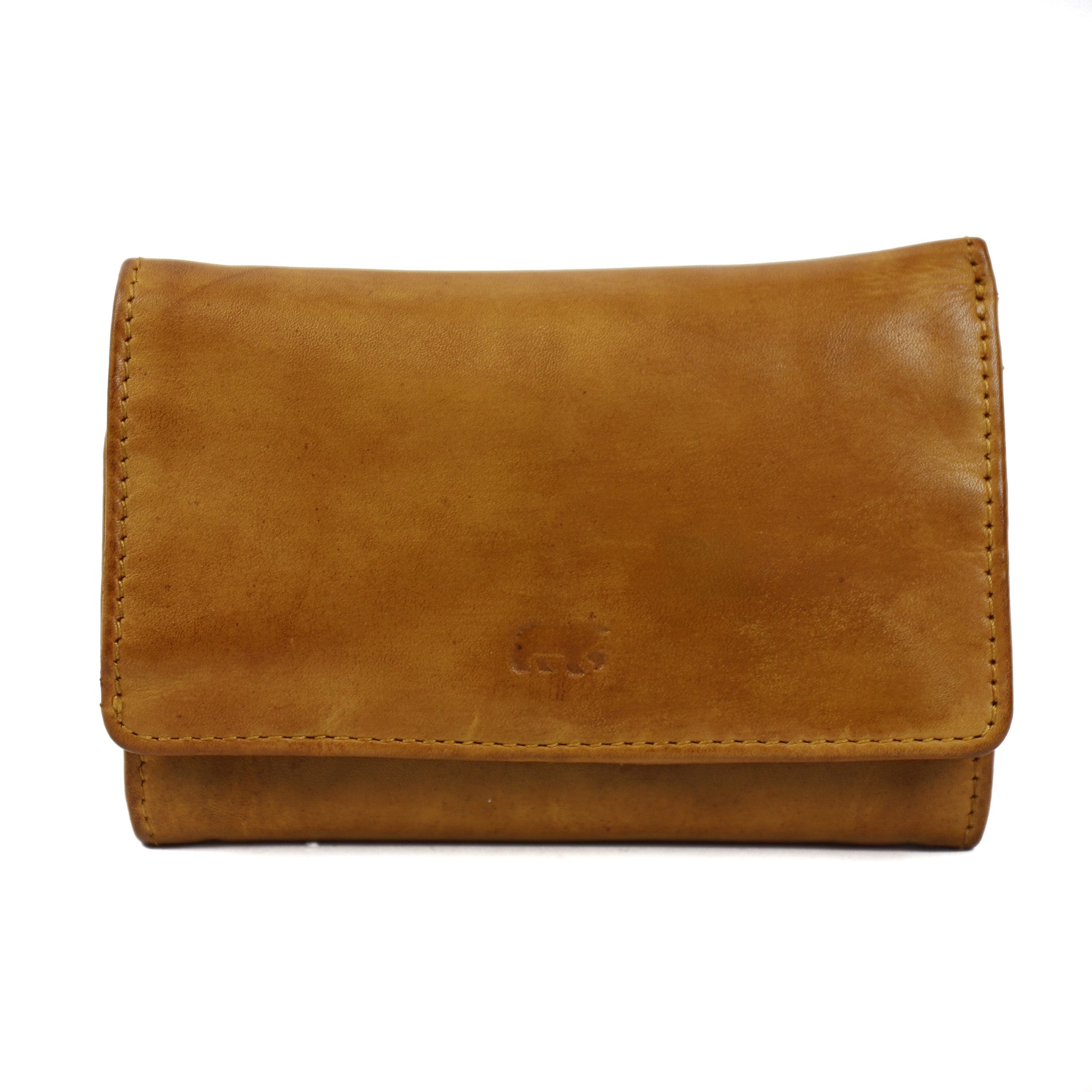 Wrap wallet 'Flappie' yellow - CL 15572