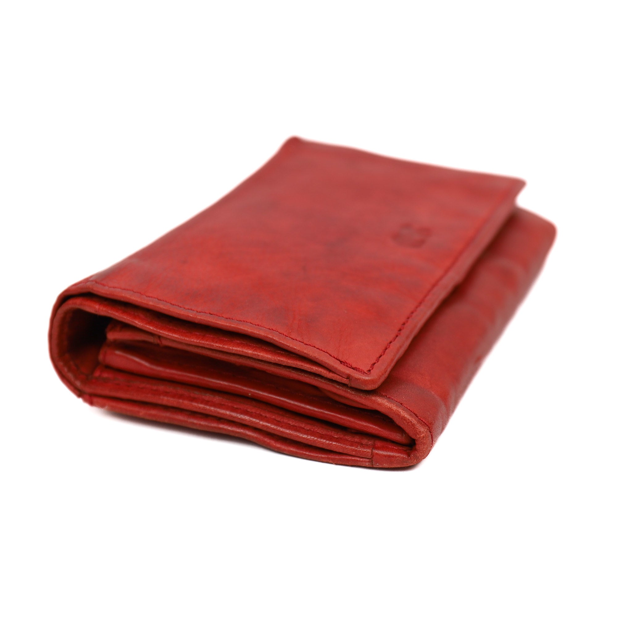 Overslag portemonnee 'Flappie' rood
