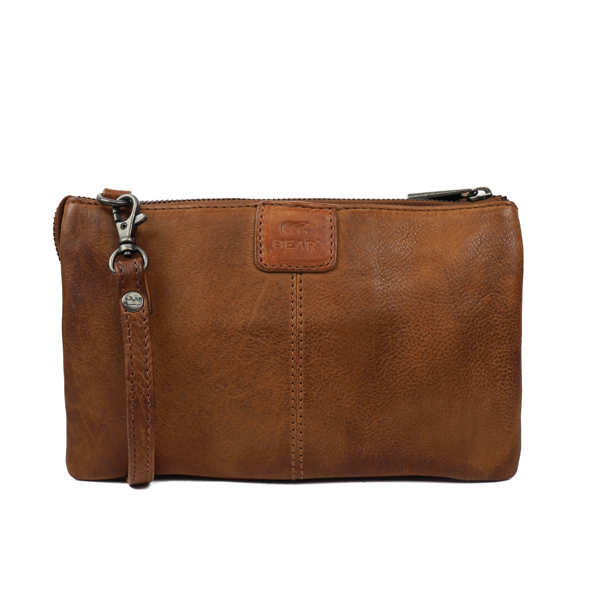 Purse bag 'Uma' cognac - CP 1119