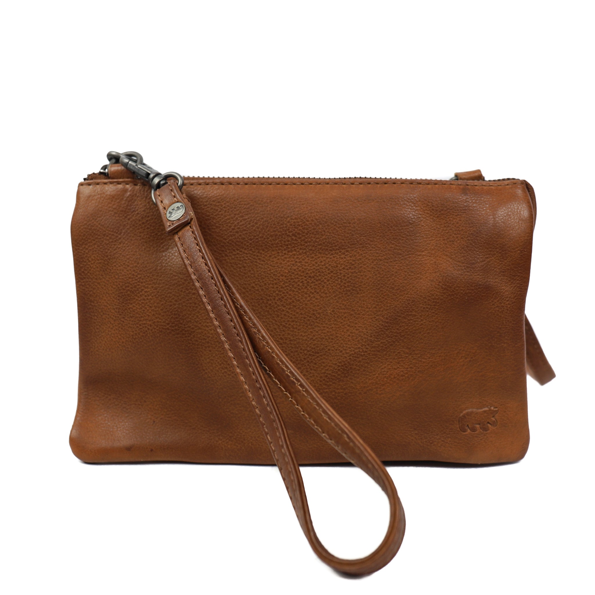 Purse bag 'Uma' cognac - CP 1119