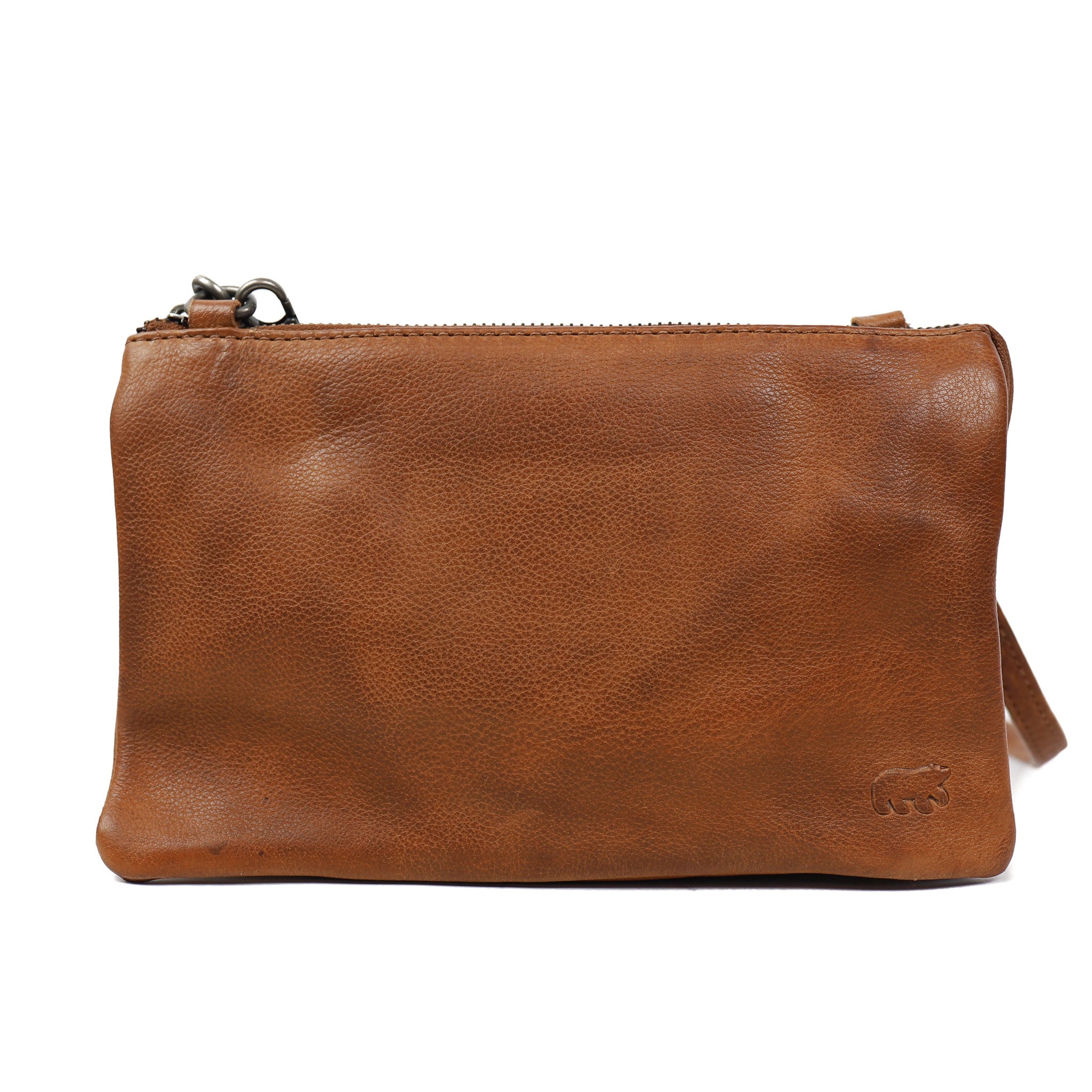 Purse bag 'Uma' cognac - CP 1119