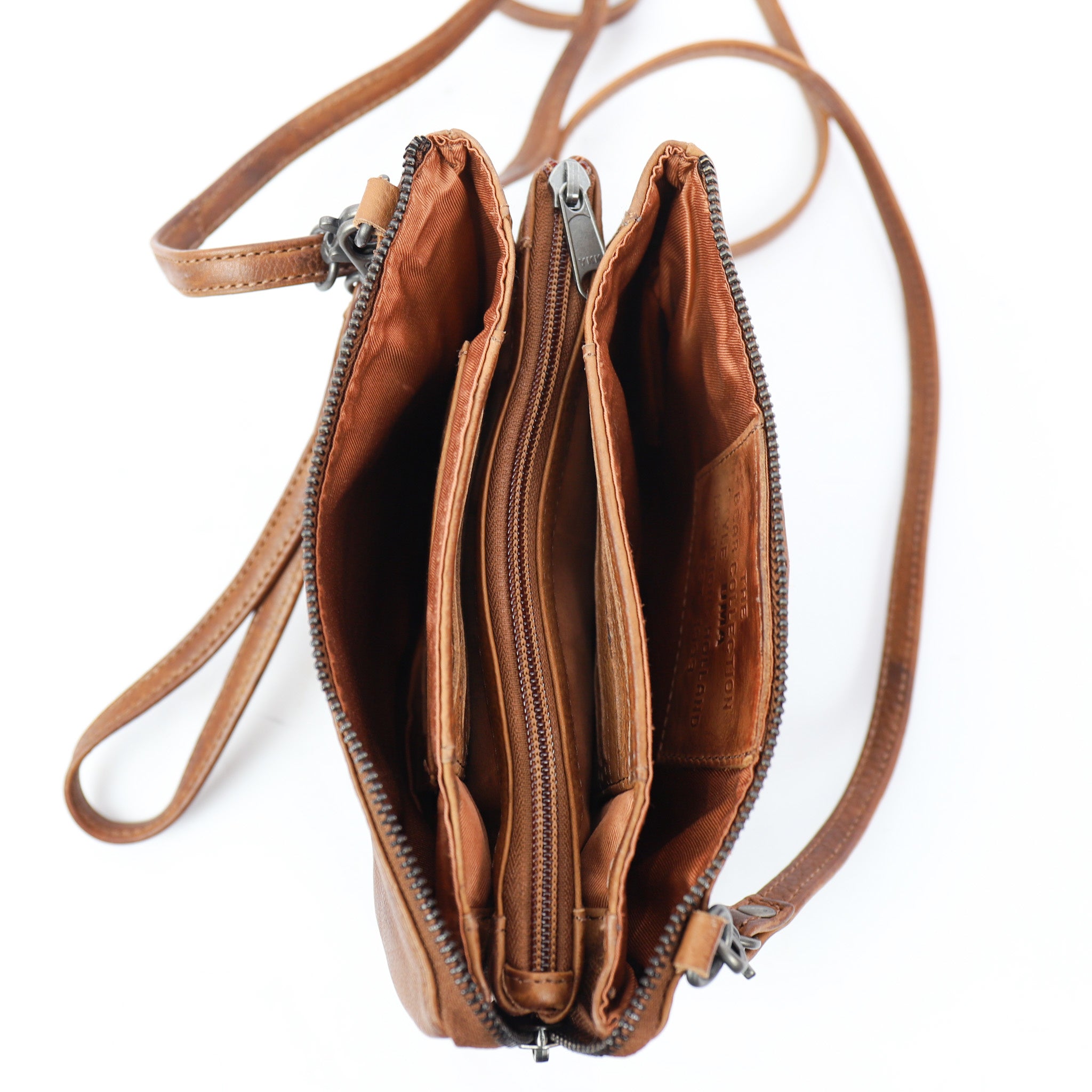 Purse bag 'Uma' cognac - CP 1119