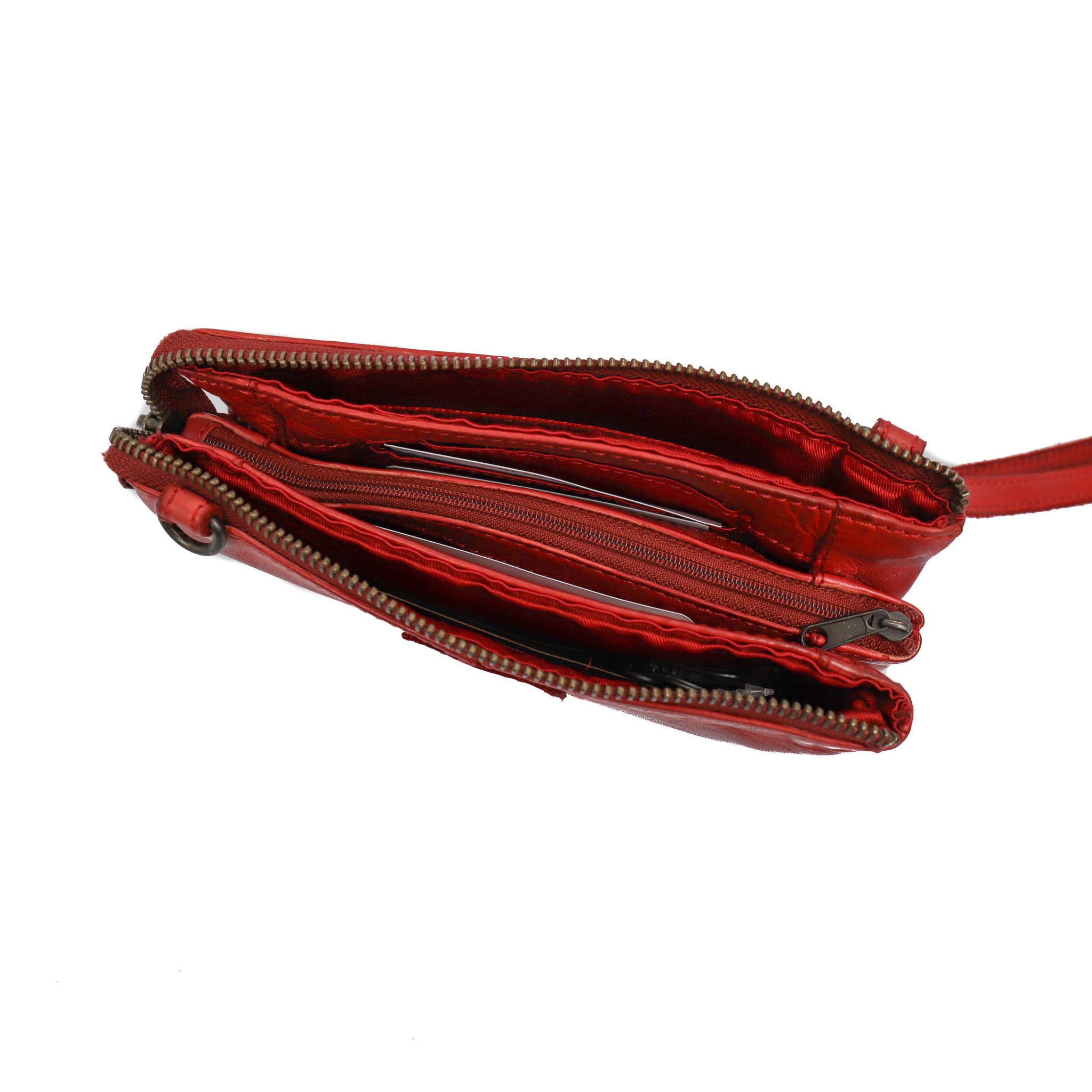 Portemonneetas 'Uma' rood