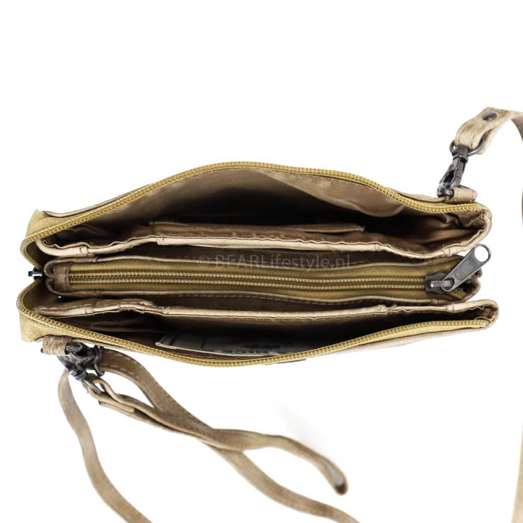 Purse bag 'Uma' taupe - CP 1119