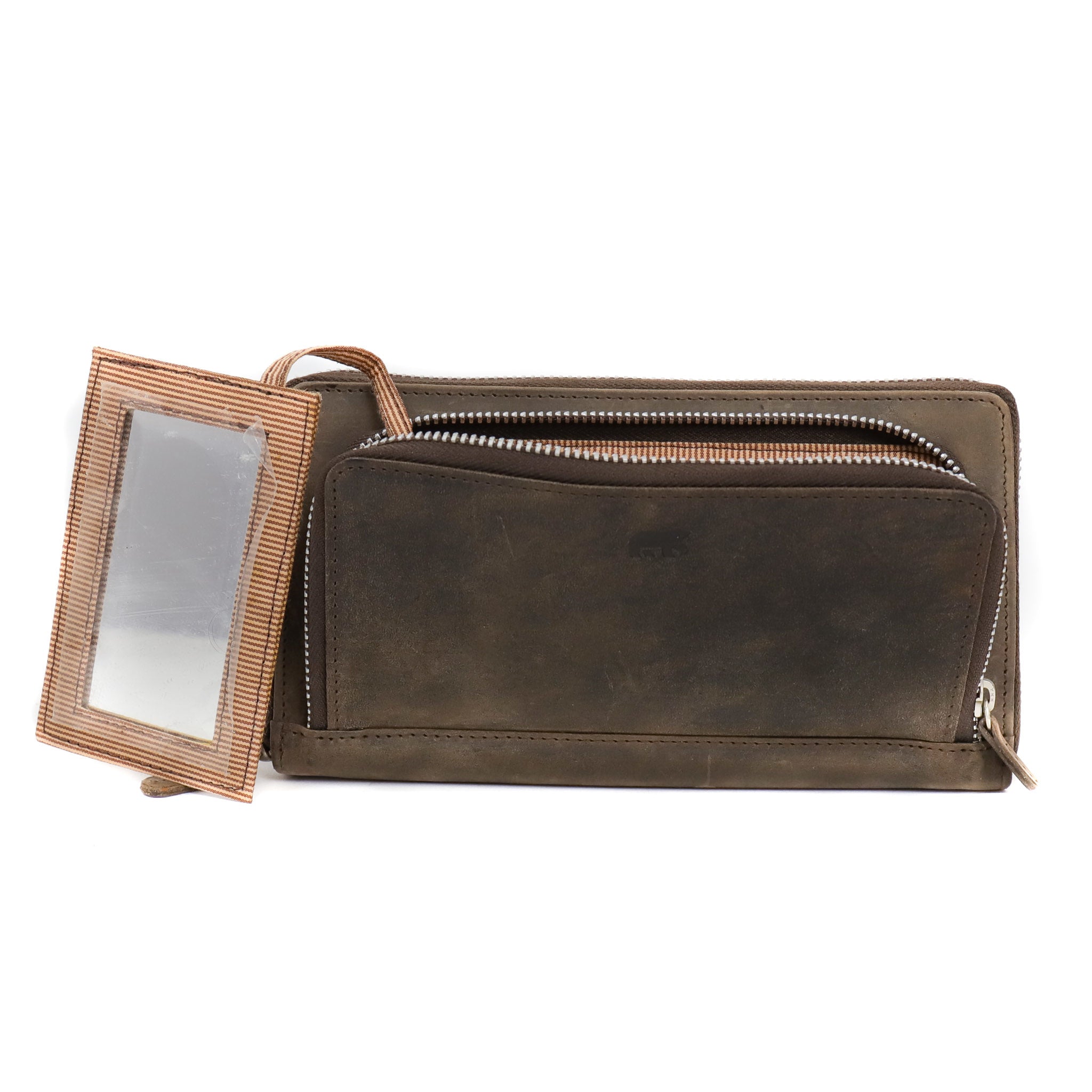 Zipper wallet 'Isa' brown - HD 12569
