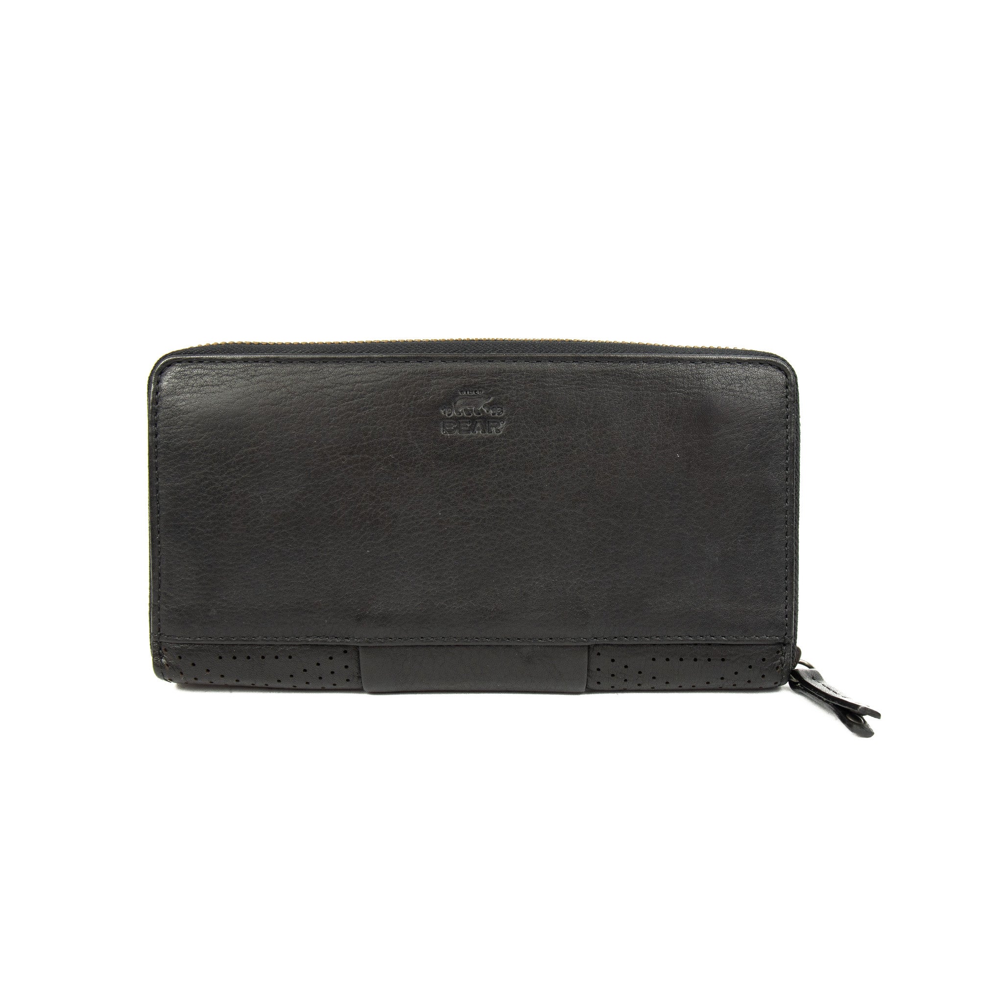 Ritsportemonnee 'Mirte' zwart - CL 18207