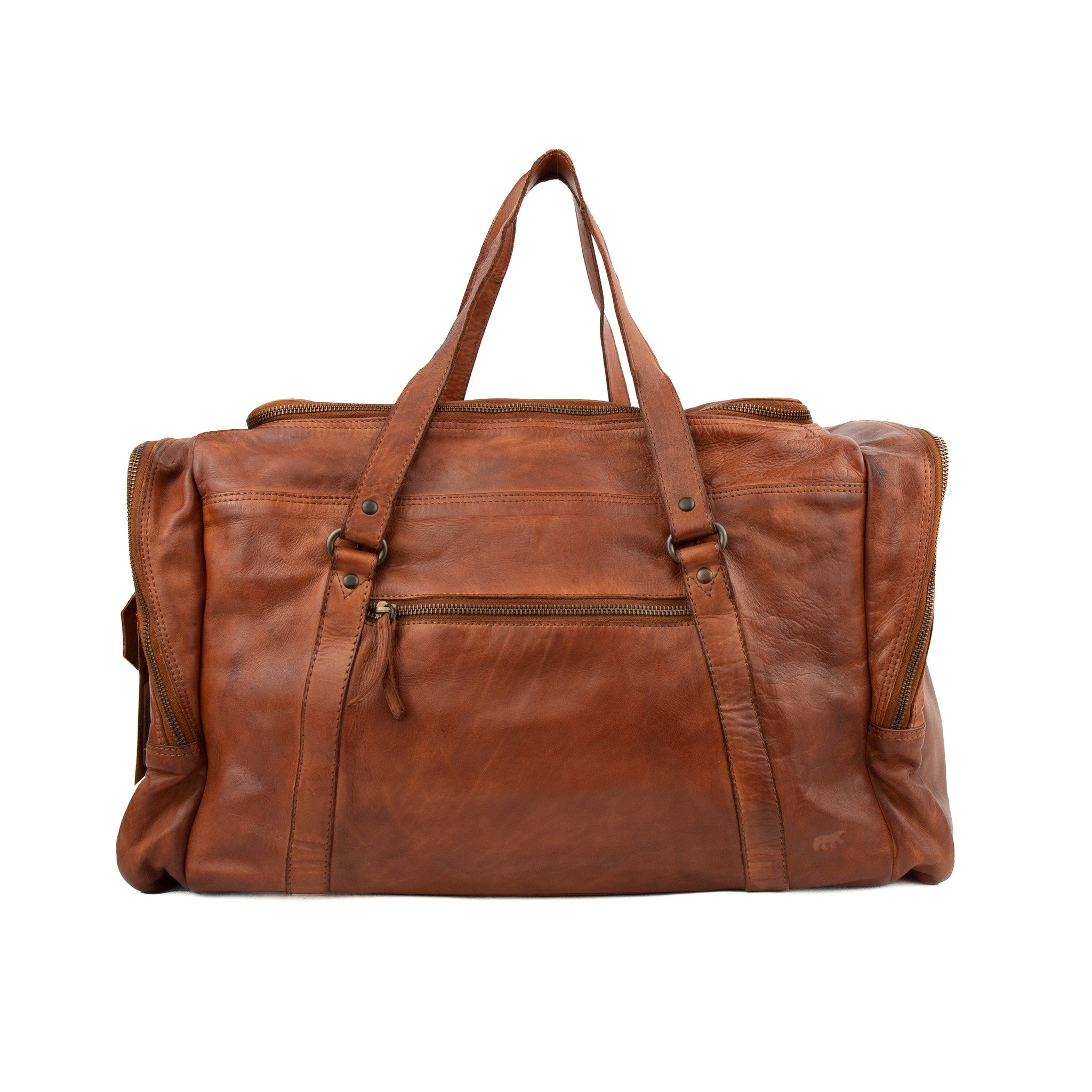 Weekendtas 'Max' cognac - CL 32879