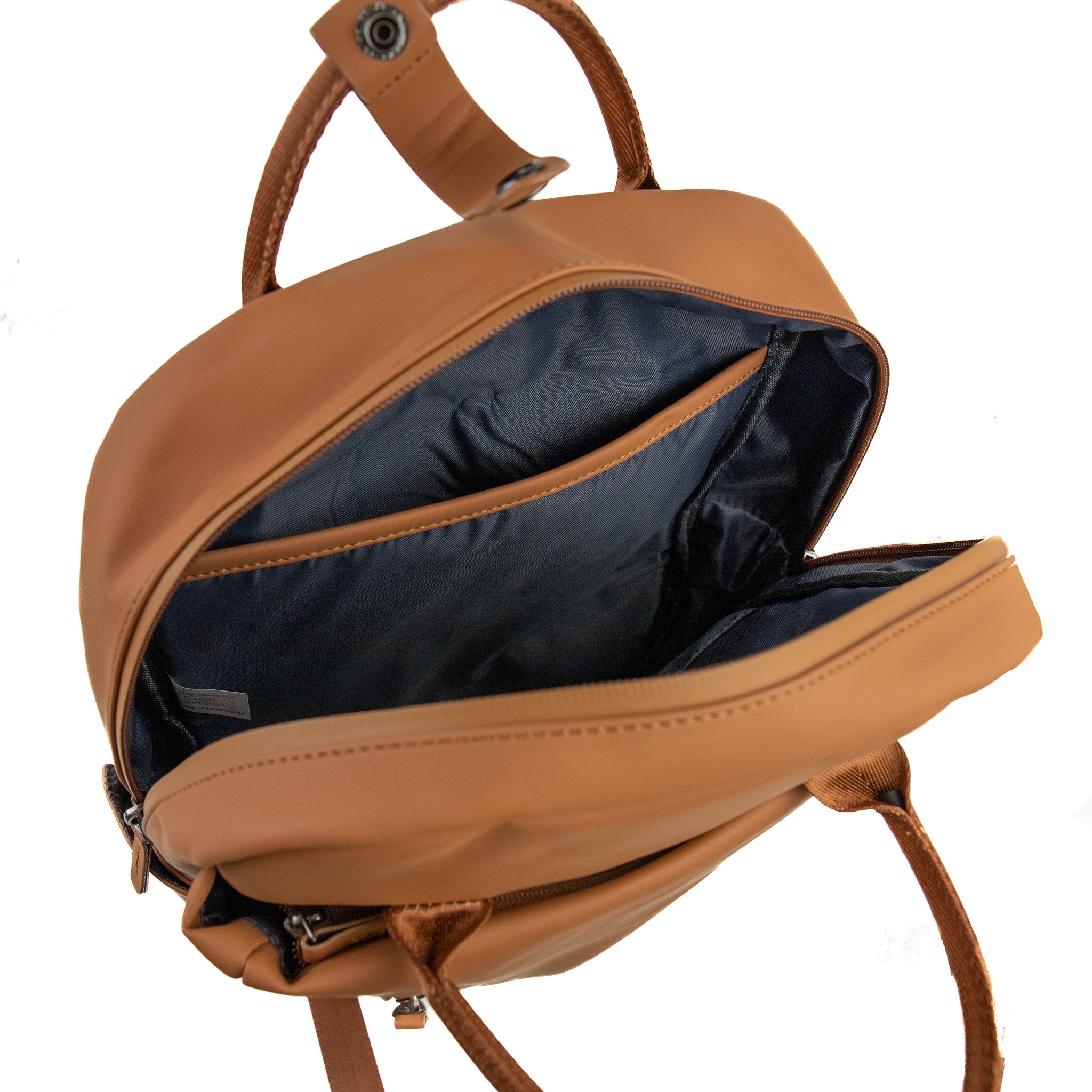 Water-repellent Backpack 'Harper' cognac