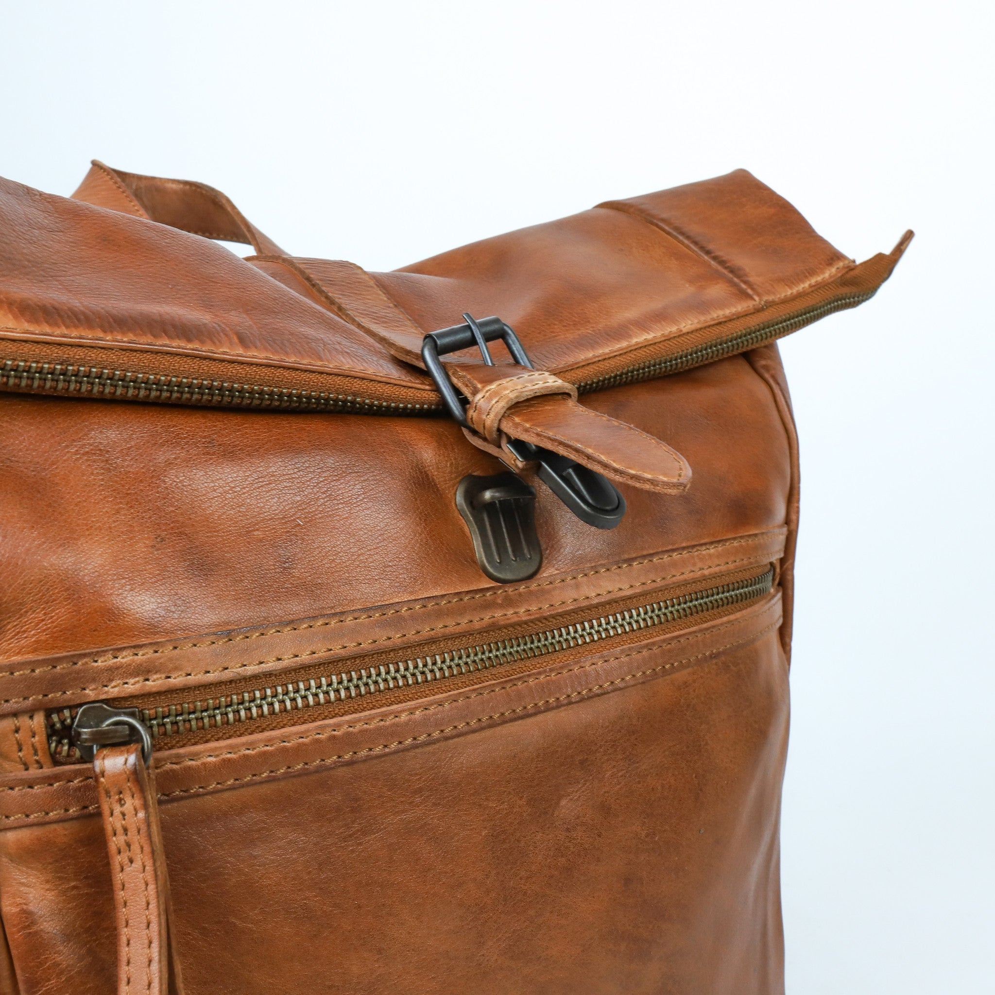 Backpack 'Rick' cognac