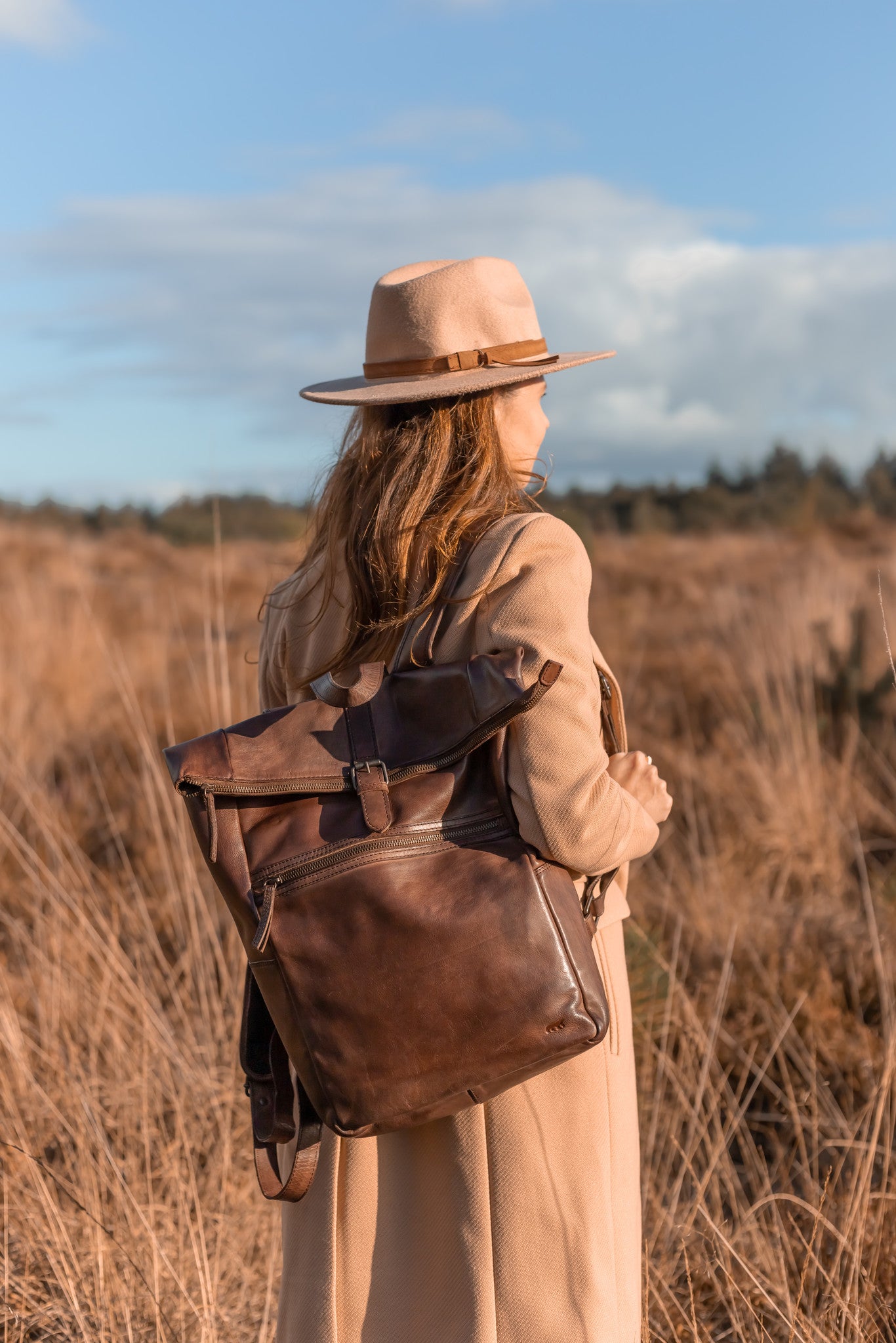 Backpack 'Rick' dark brown - CL 40007