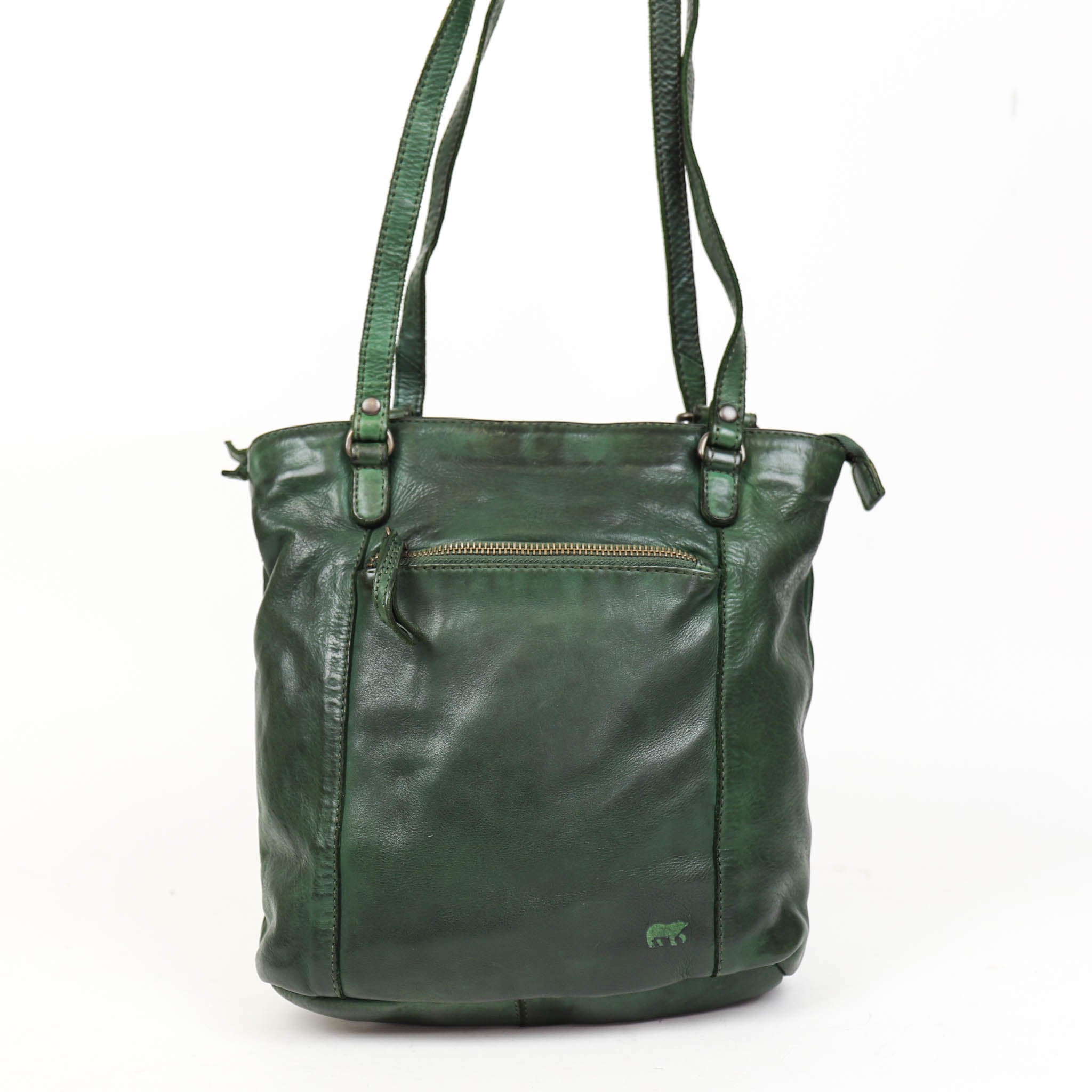 Backpack/shoulder bag 'Sandy' green