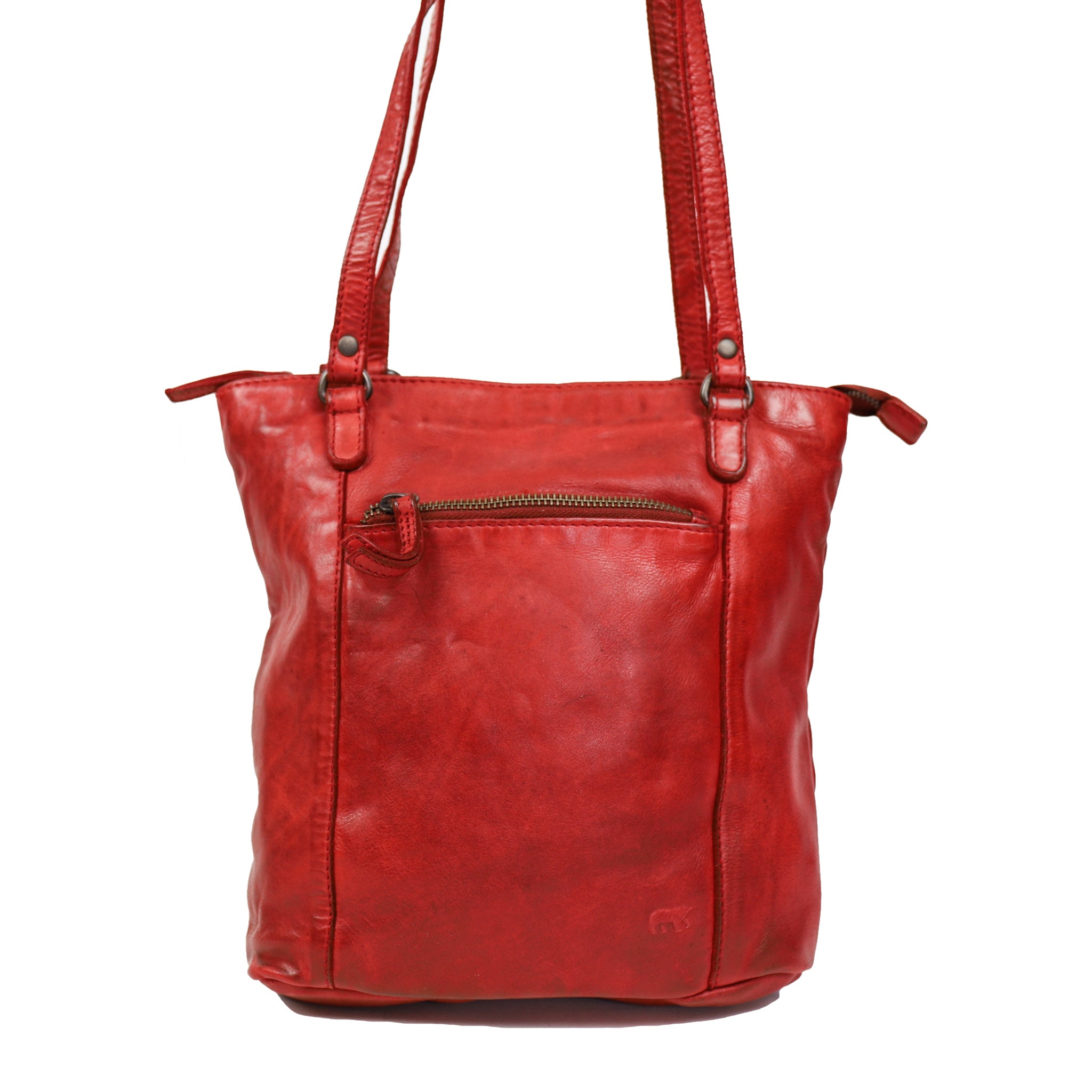 Backpack/shoulder bag 'Sandy' red