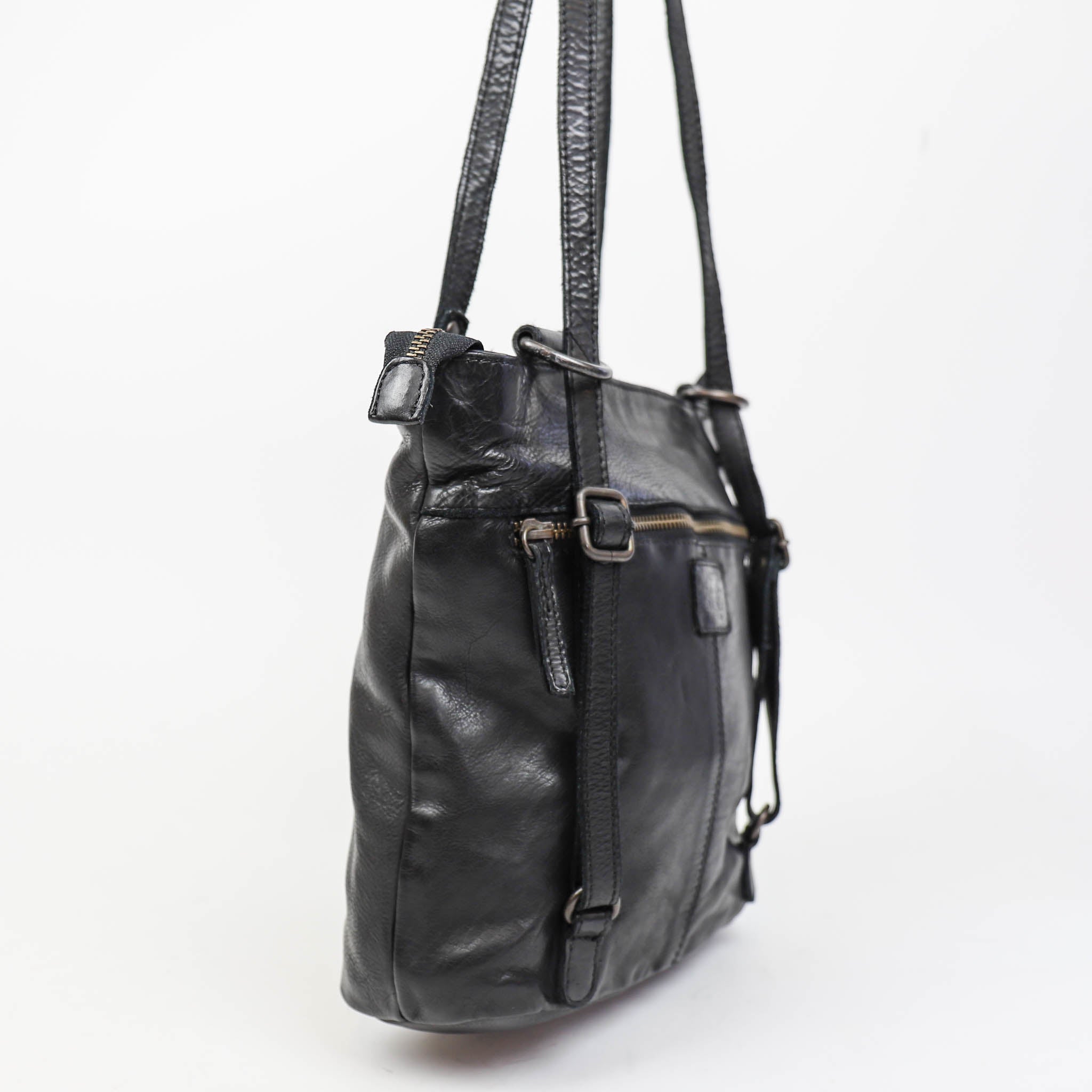 Backpack/shoulder bag 'Sandy' black