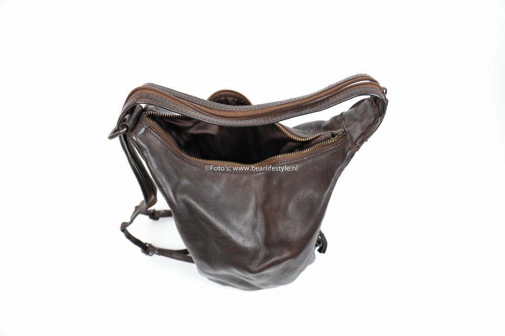 Backpack 'Hannie' dark brown