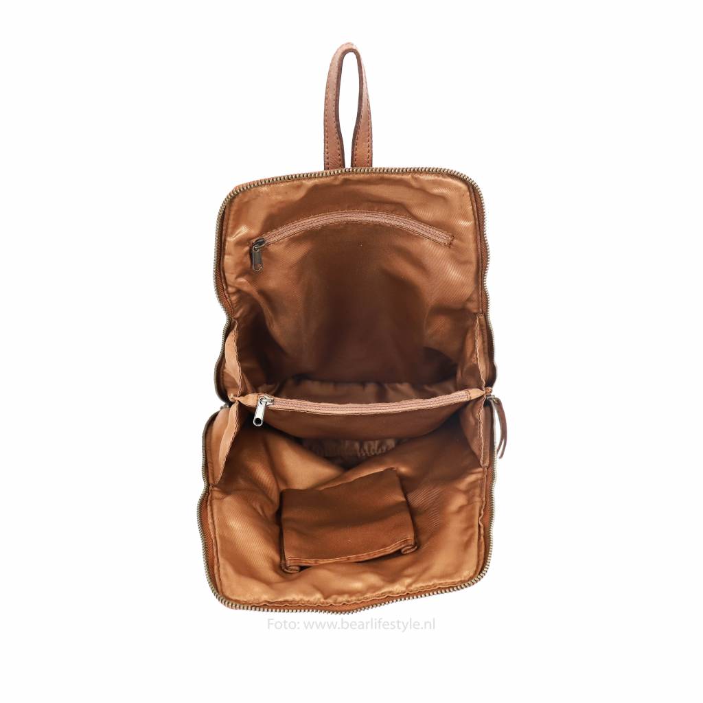 Rugzakje 'Iris' cognac