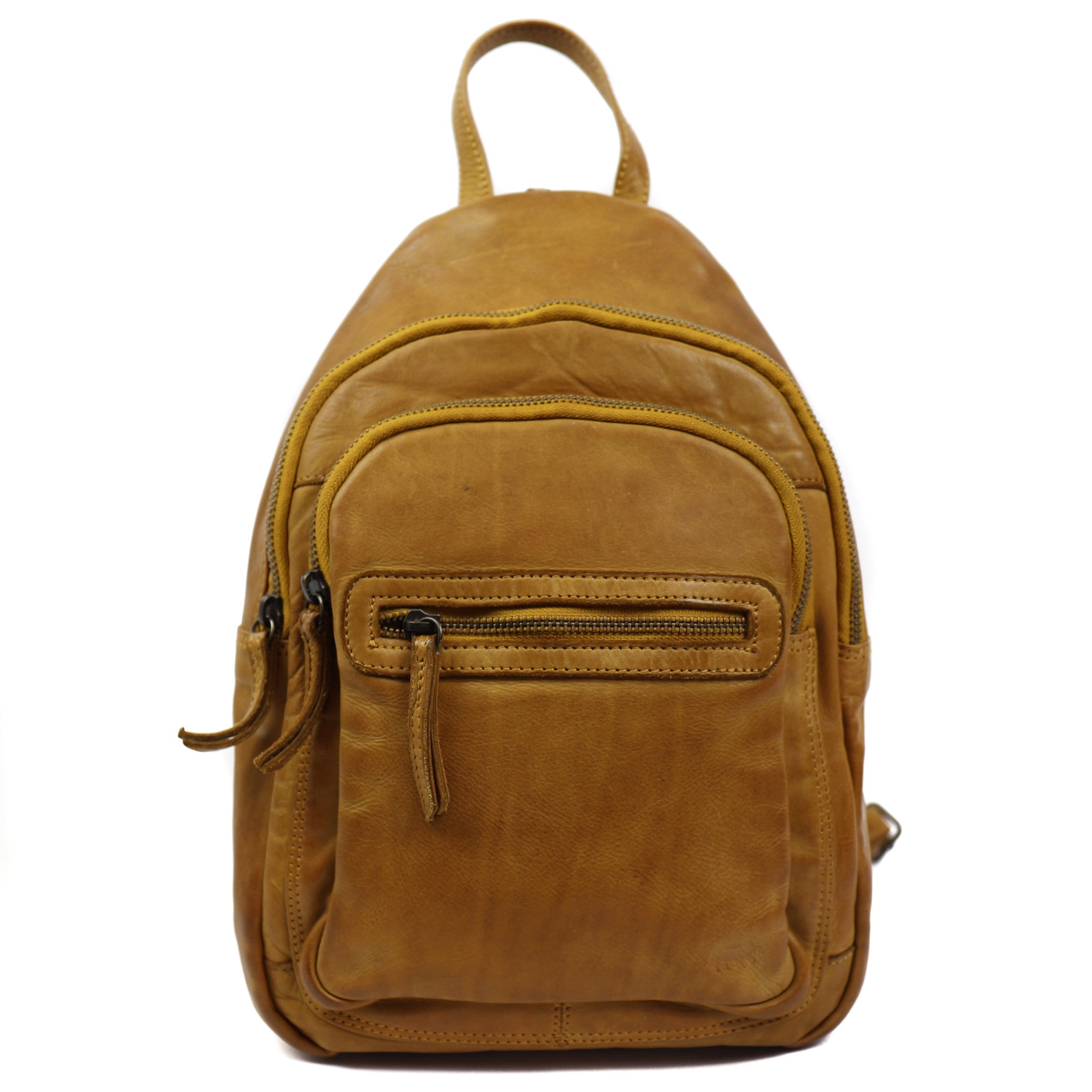 Backpack 'Joy' ochre yellow