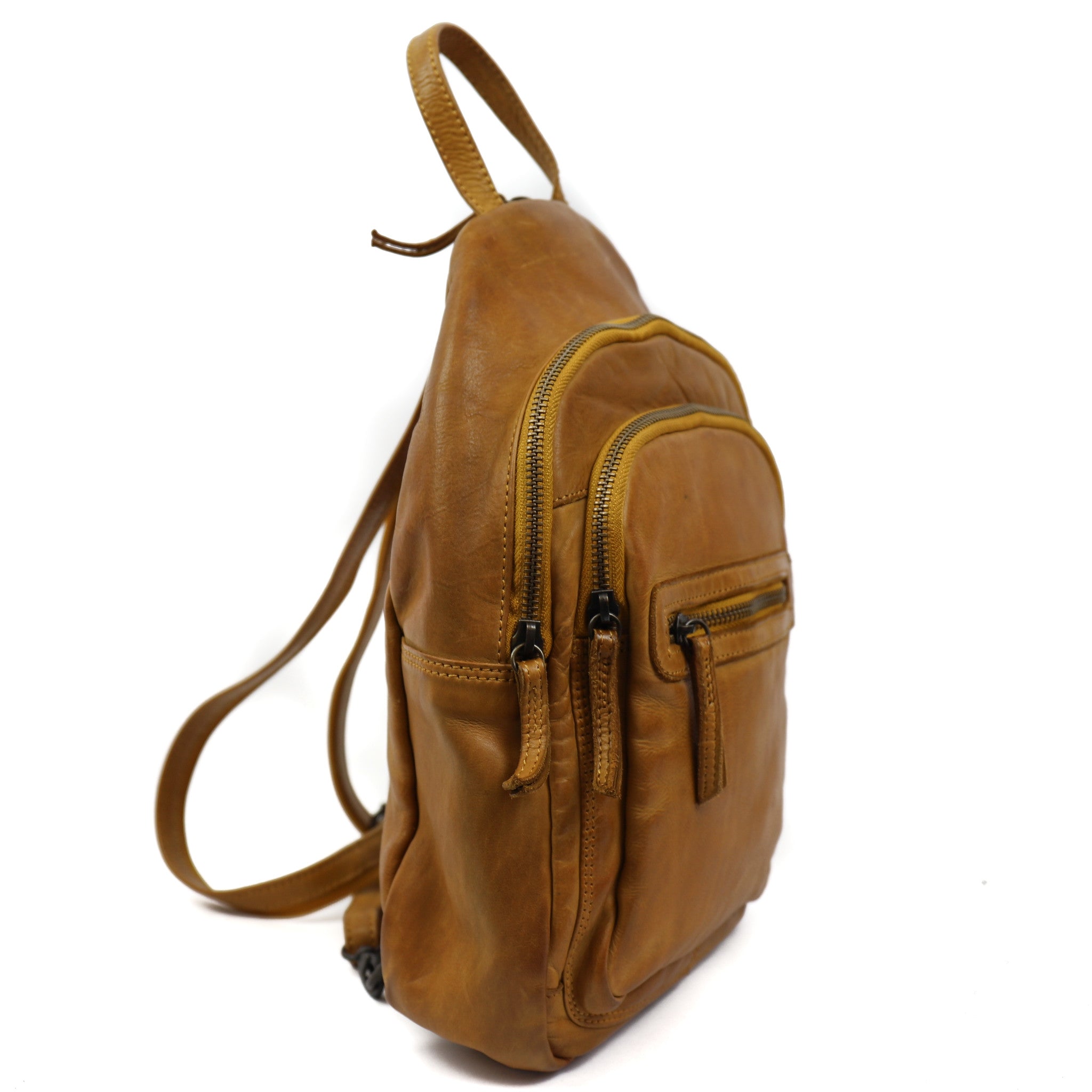 Backpack 'Joy' ochre yellow