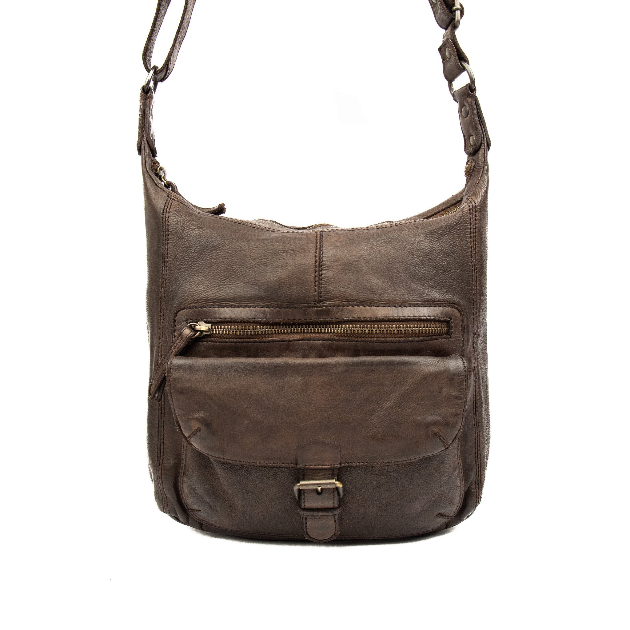 Shoulder bag 'Anna' dark brown - CL 32612