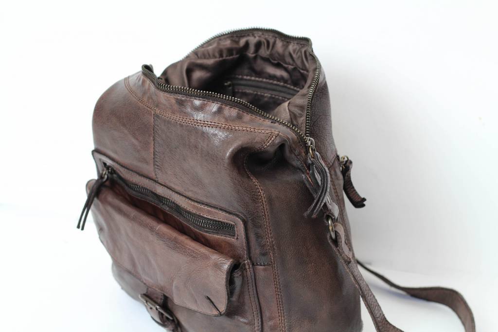 Shoulder bag 'Anna' dark brown - CL 32612
