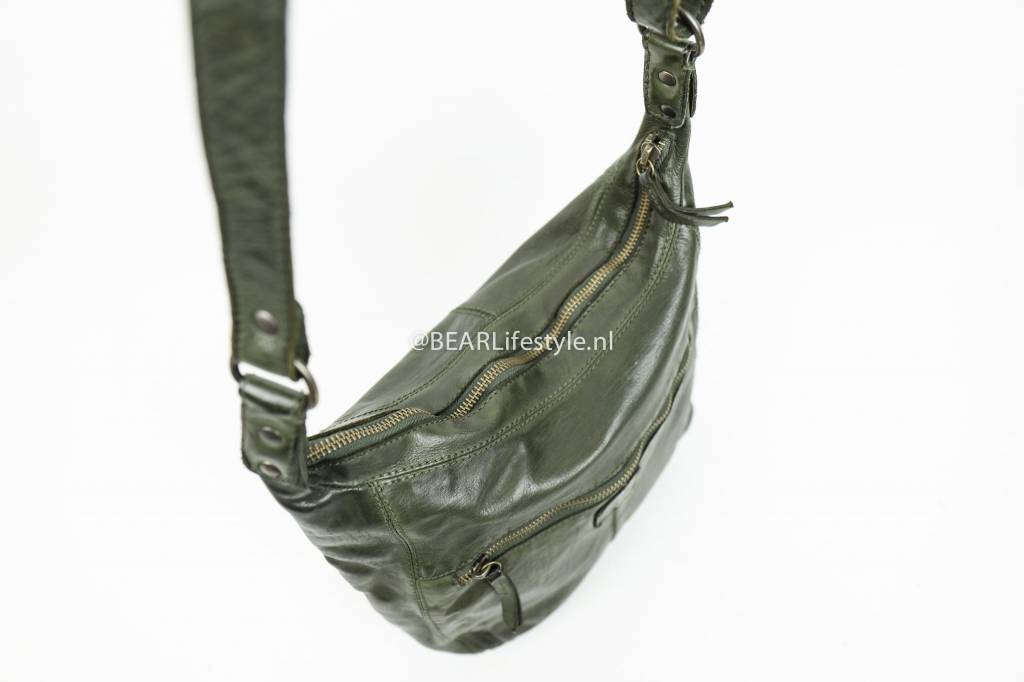 Shoulder bag 'Anna' green - CL 32612