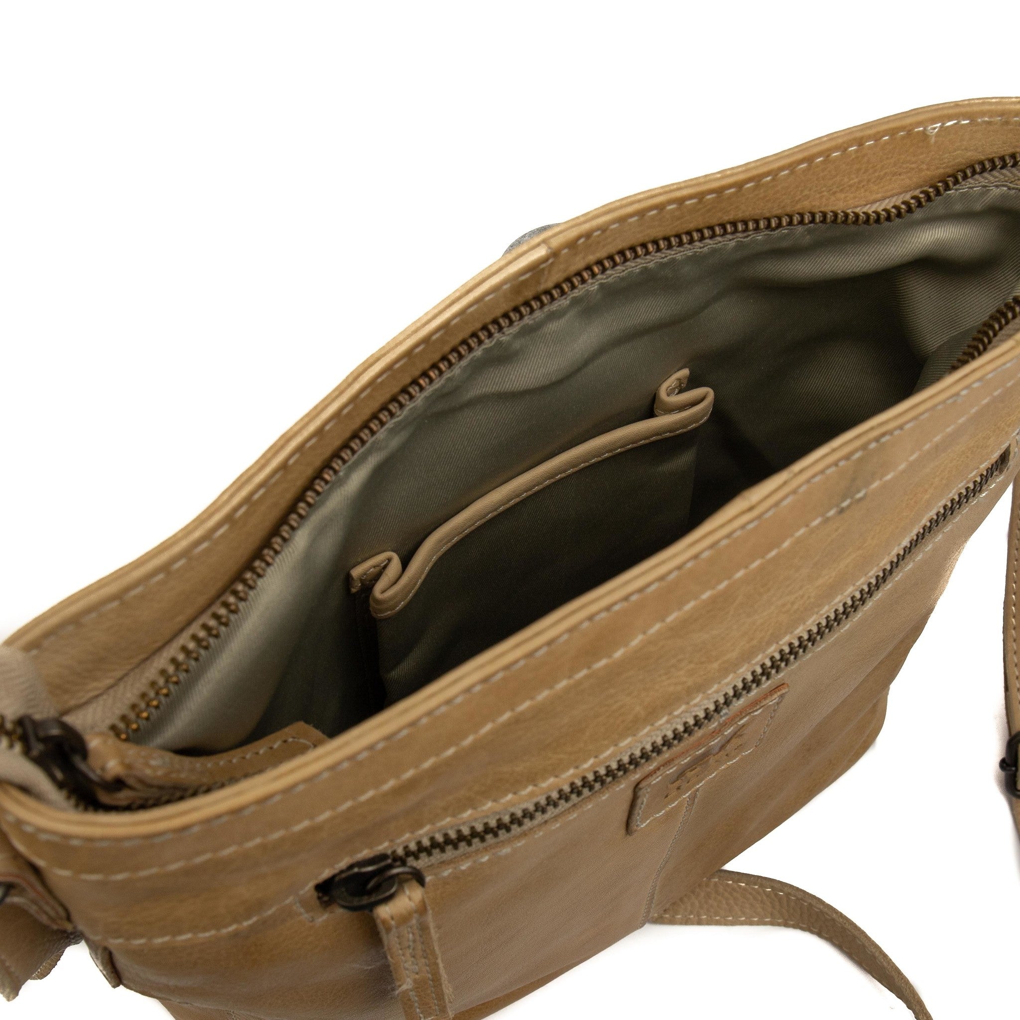 Shoulder bag 'Chessi' beige - CL 35556