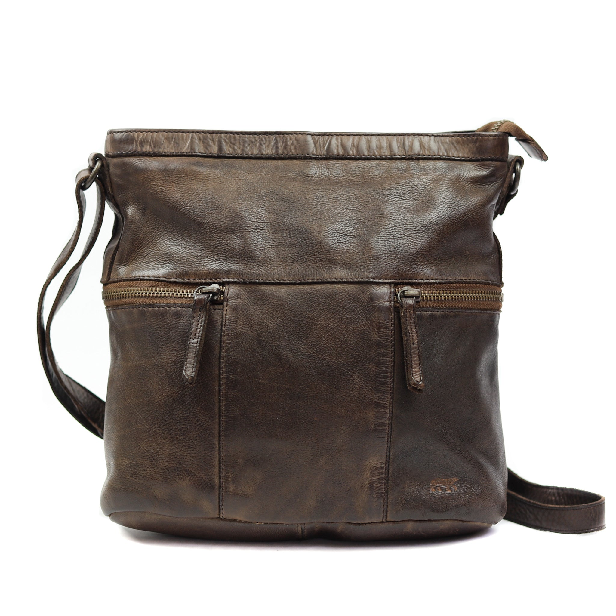 Shoulder bag 'Chessi' brown - CL 35556