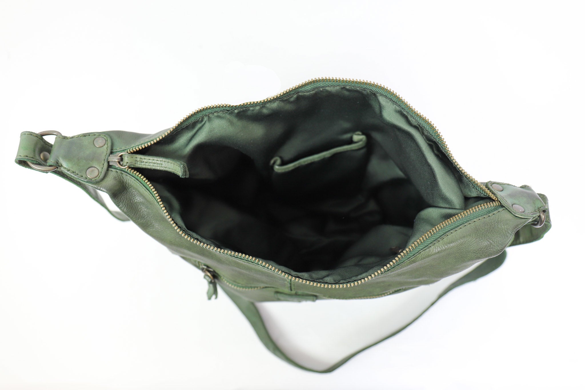 Schoudertas 'Frieda' groen